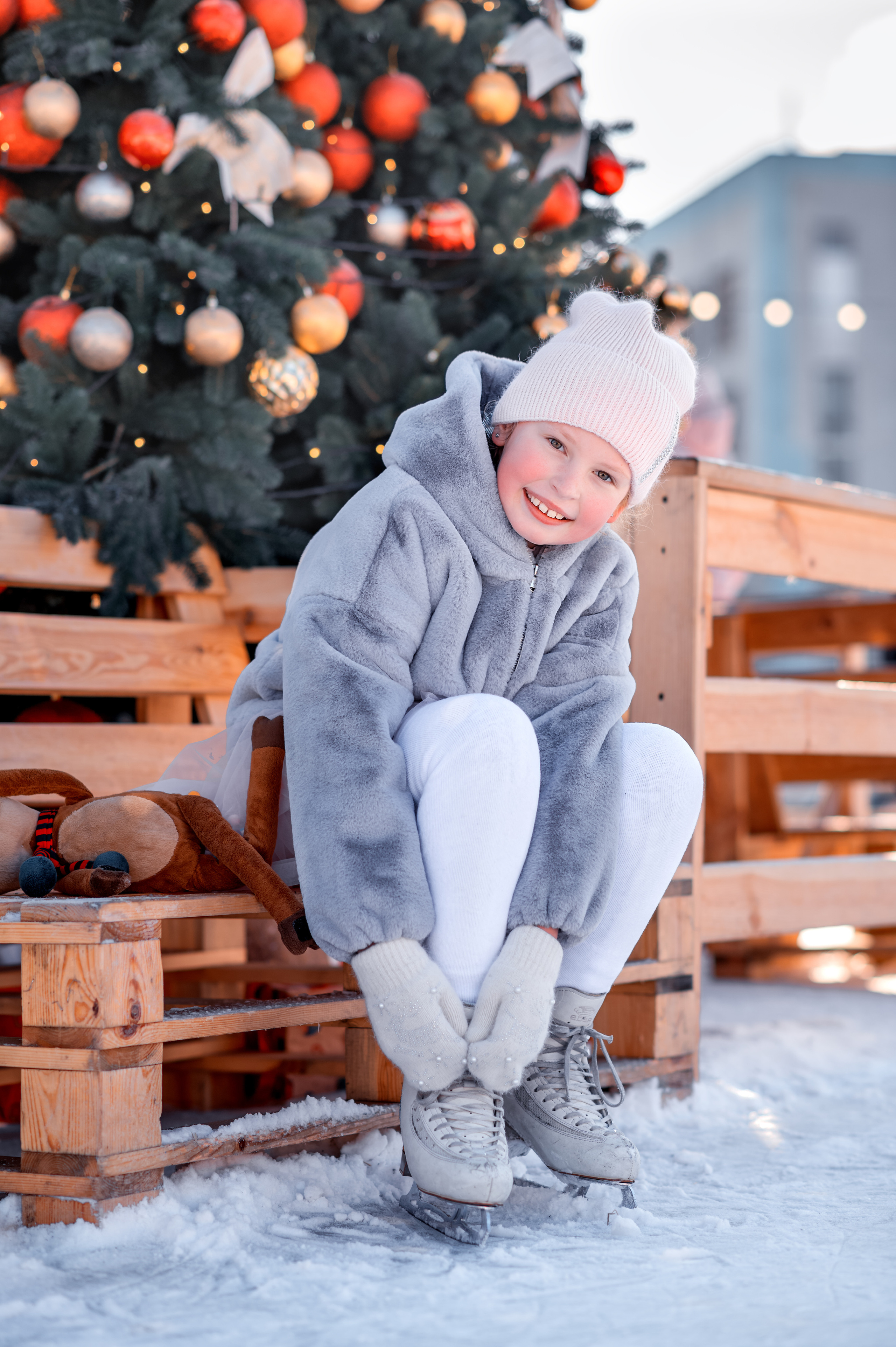 Ковзанка - це ідеальнемісце для розваг!. Дитячий та сімейний фотограф м.Бровари
