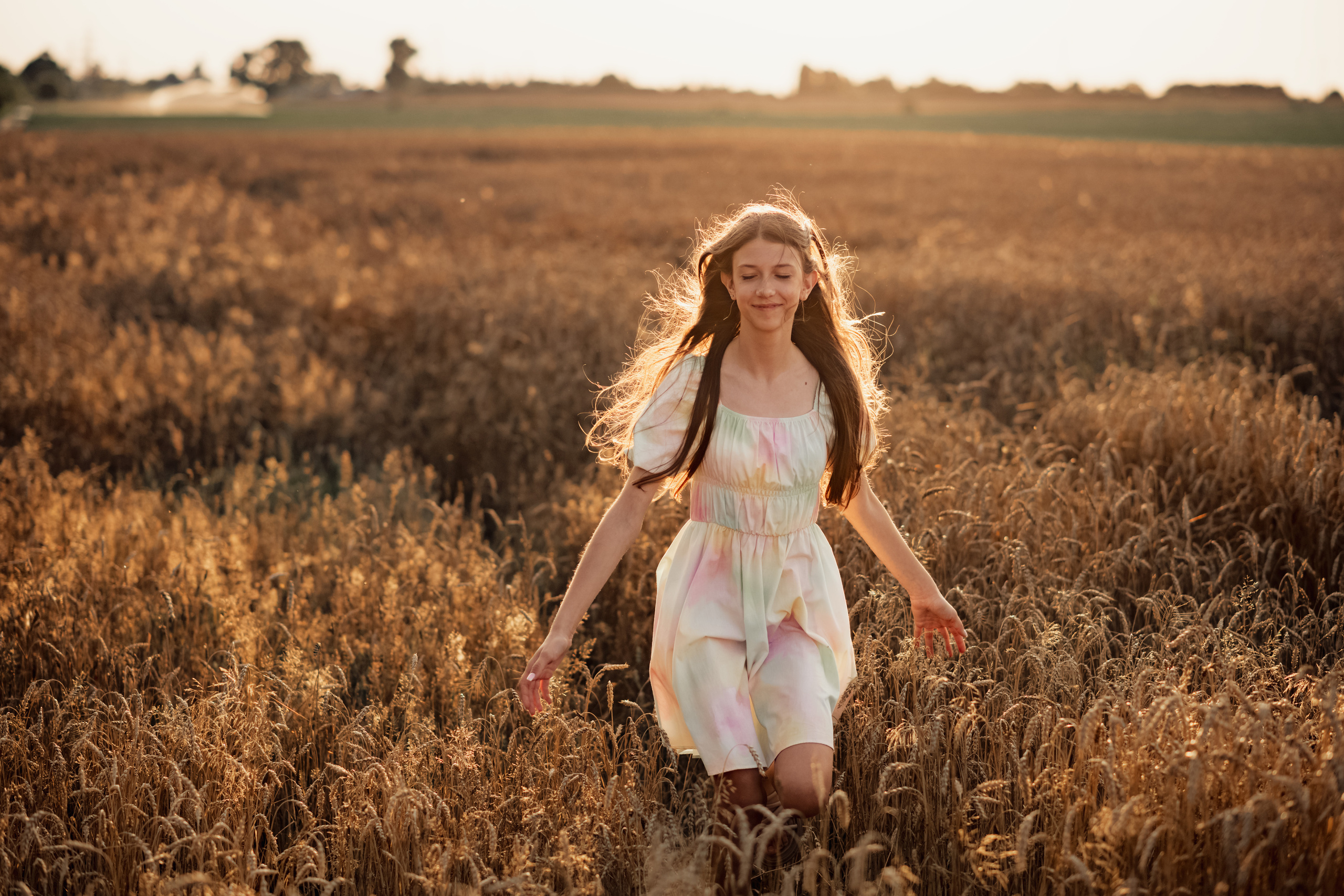 Wheat sunset. Дитячий та сімейний фотограф м.Бровари