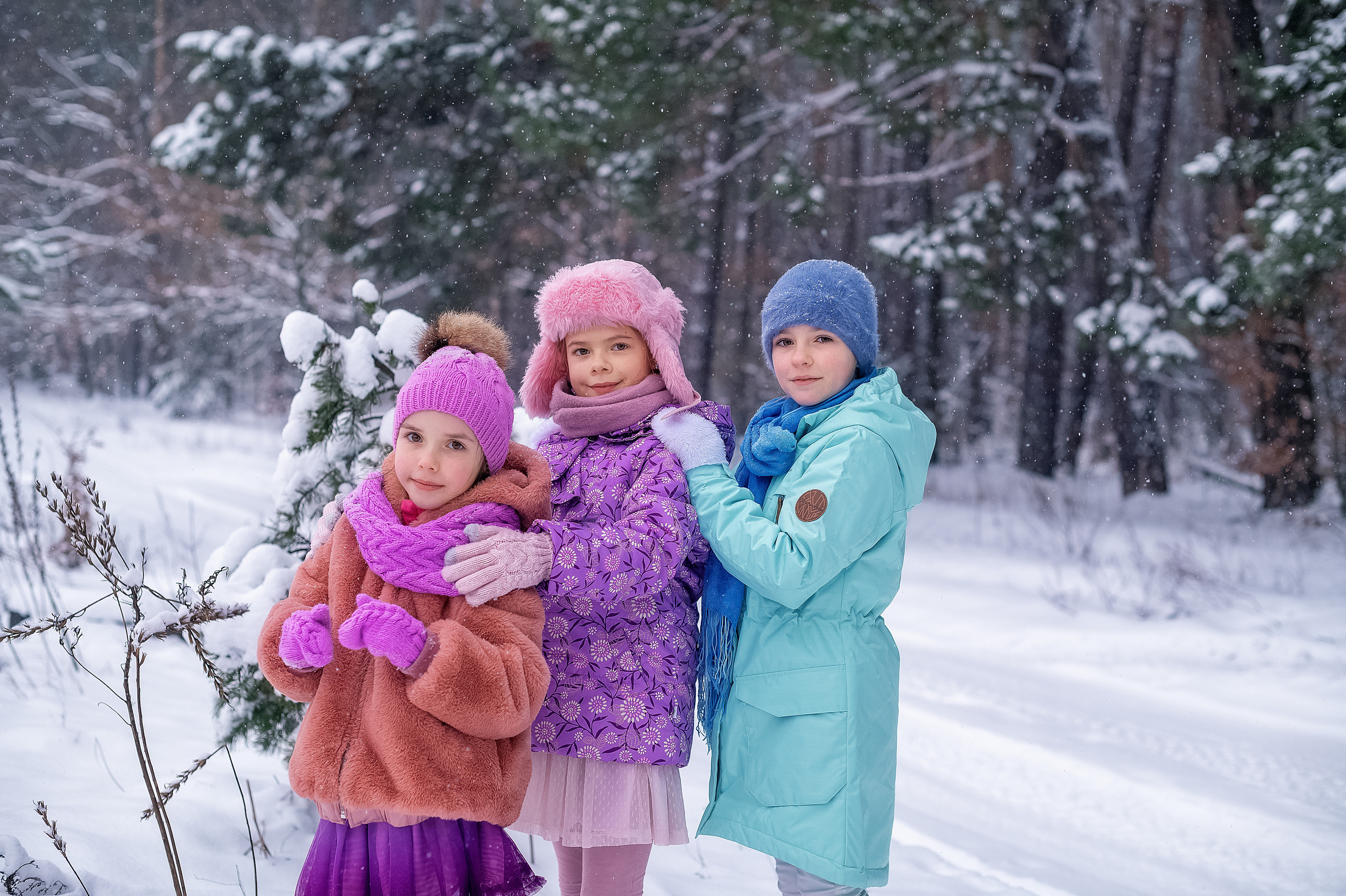 Сніговики. Дитячий та сімейний фотограф м.Бровари