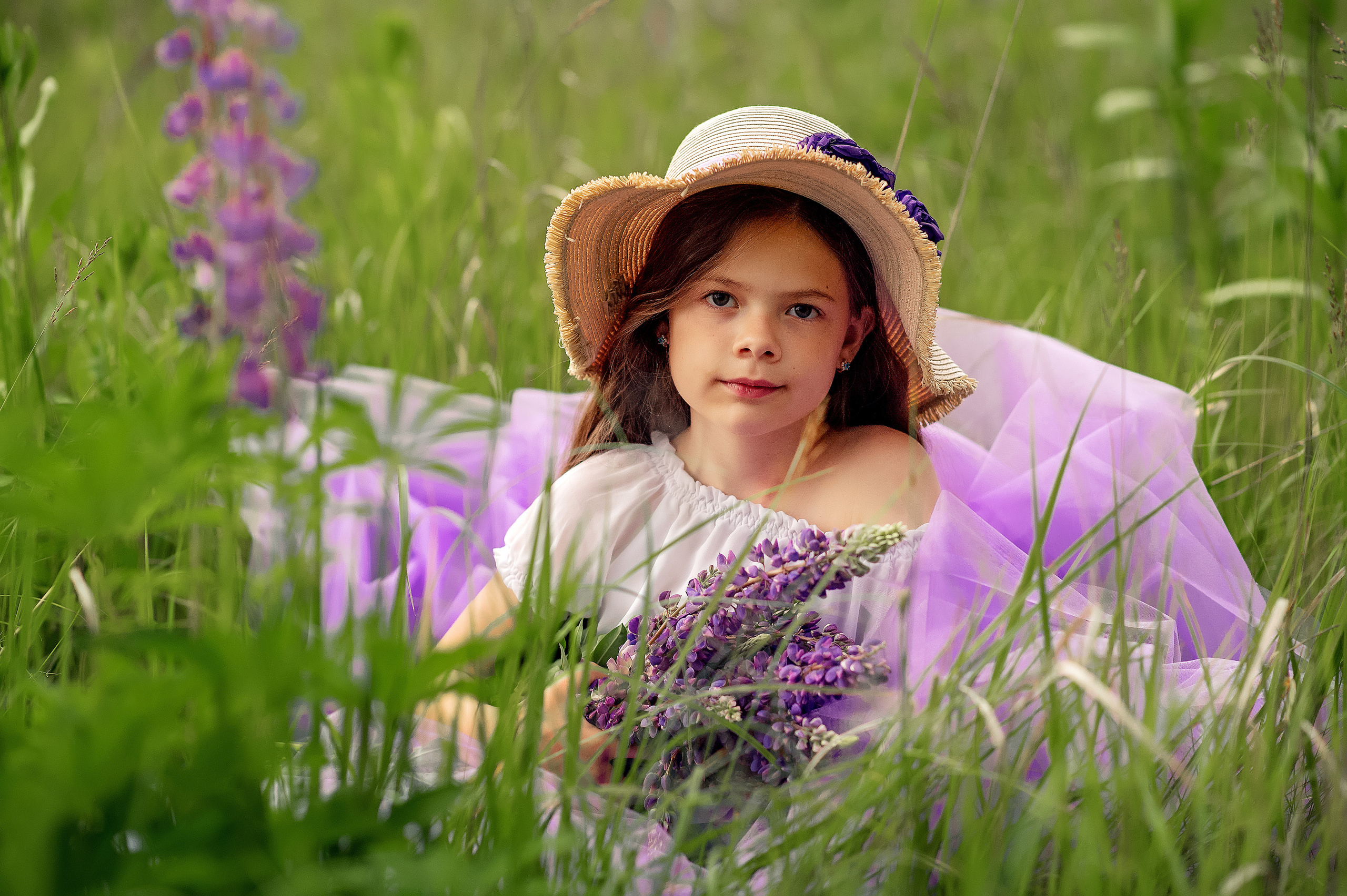 Люпини. Дитячий та сімейний фотограф м.Бровари