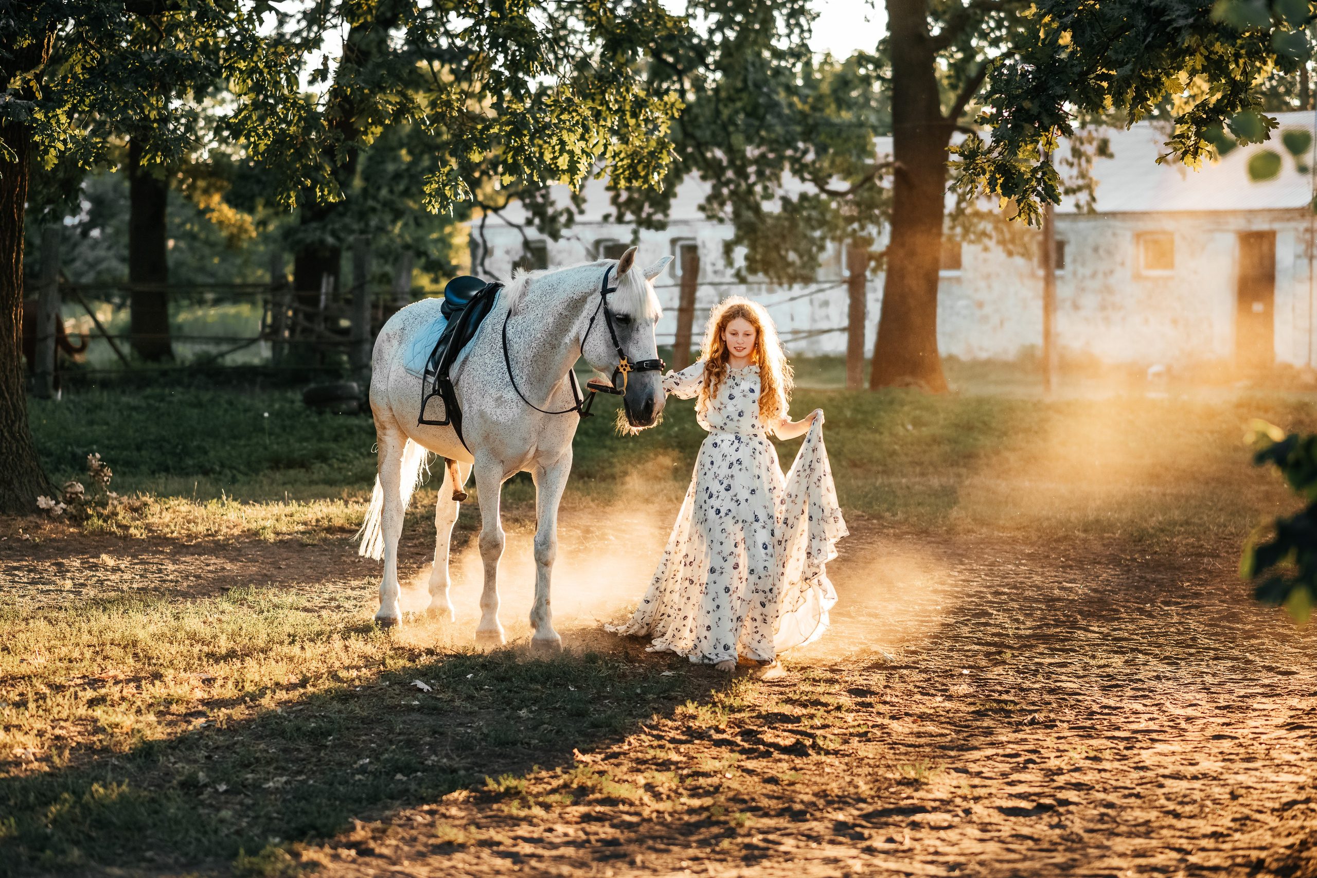 Гармонія з природою: зйомка на конюшні. Дитячий та сімейний фотограф м.Бровари