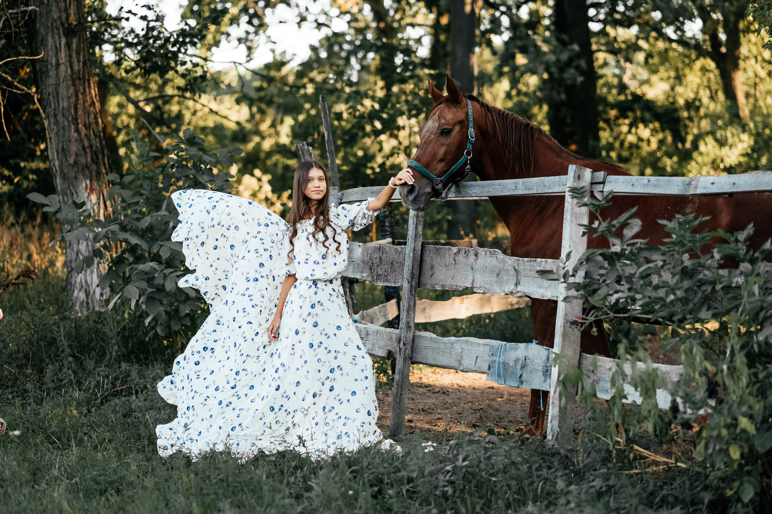 Гармонія з природою: зйомка на конюшні. Дитячий та сімейний фотограф м.Бровари