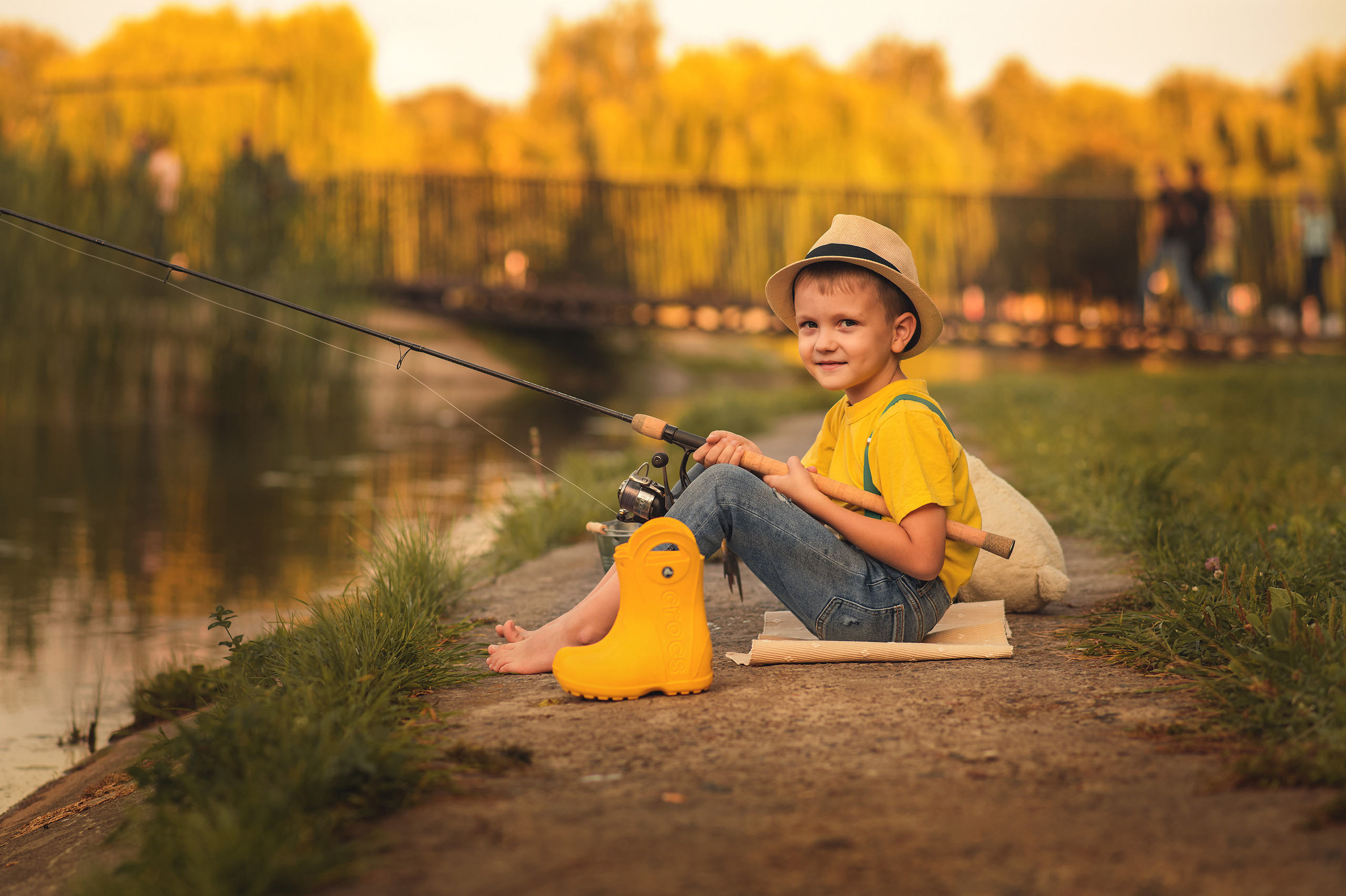 Рибалка. Дитячий та сімейний фотограф м.Бровари