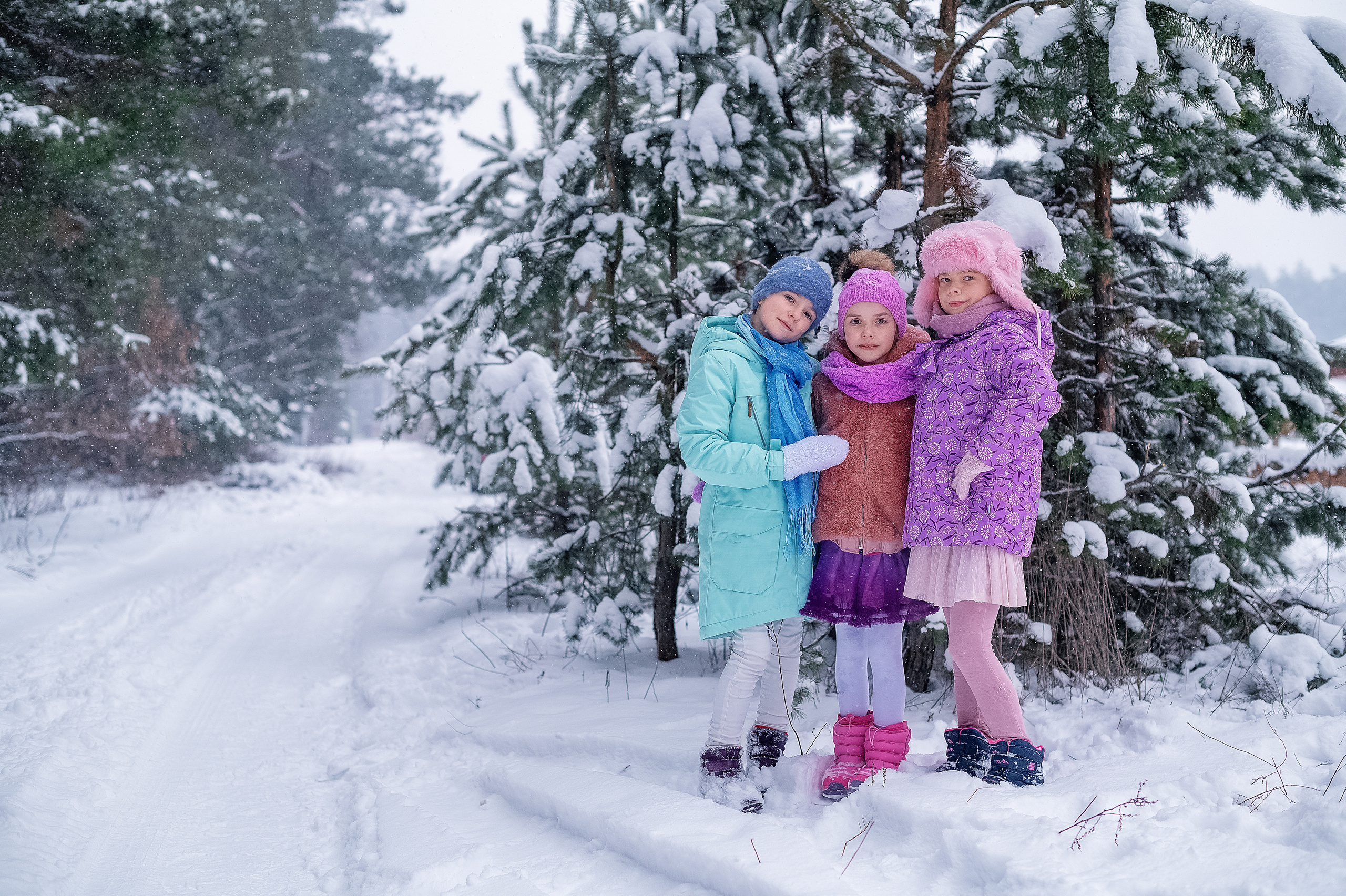 Сніговики. Дитячий та сімейний фотограф м.Бровари