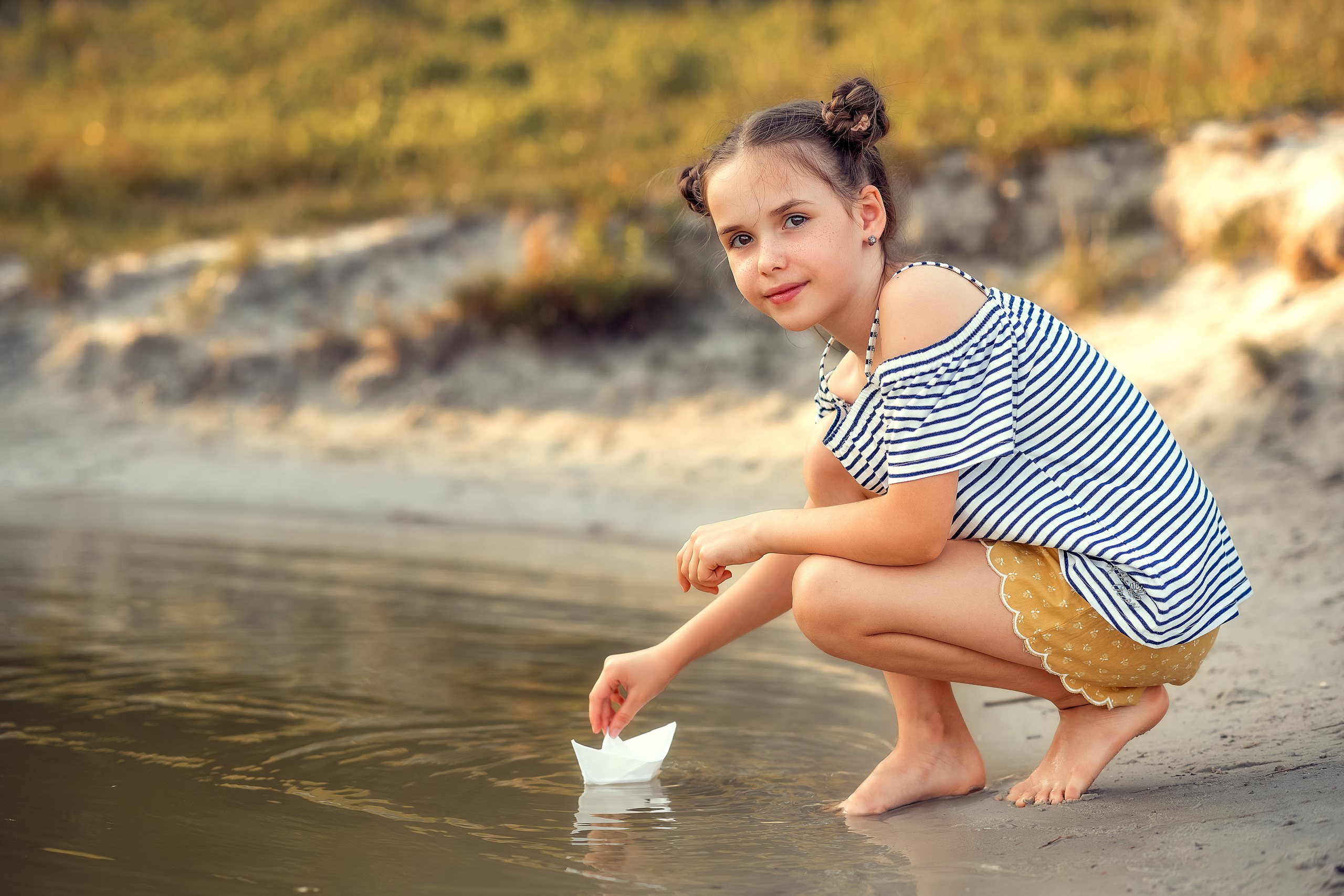 Літній вечір на озері. Дитячий та сімейний фотограф м.Бровари