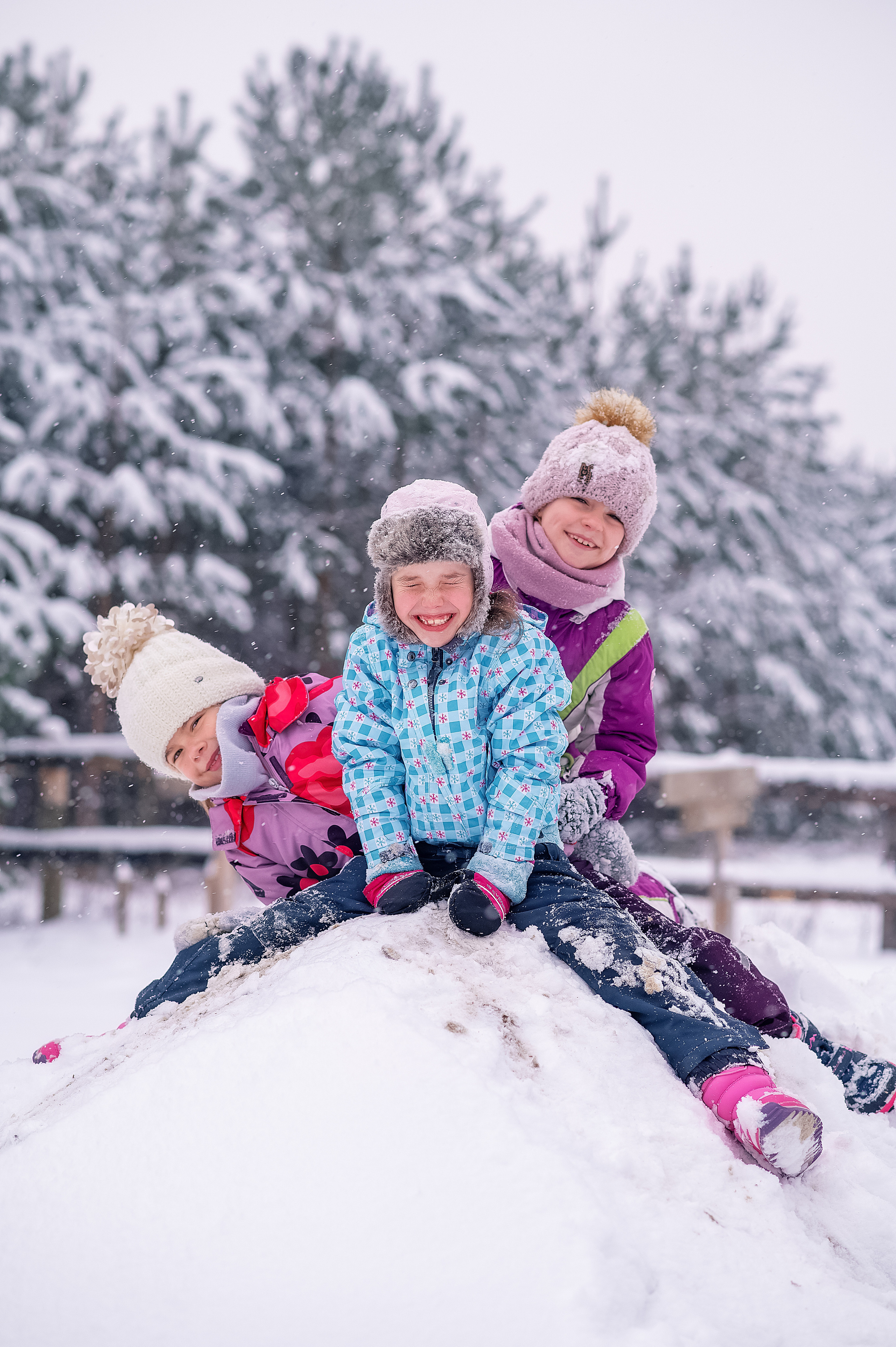 Сніговики. Дитячий та сімейний фотограф м.Бровари