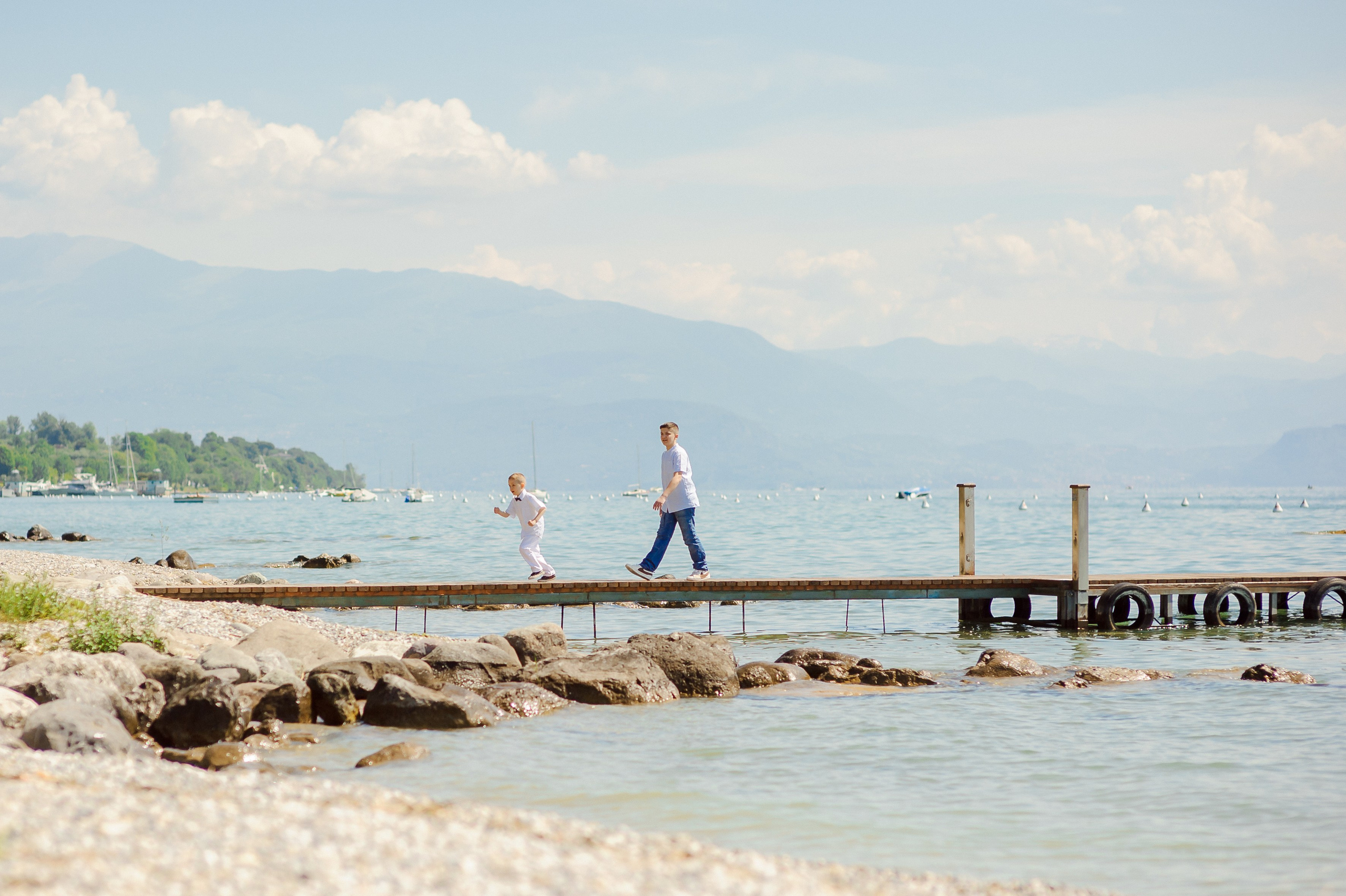 Fam. Surguci (Lago di Garda). Fotograf de nunta Ion Cobzac