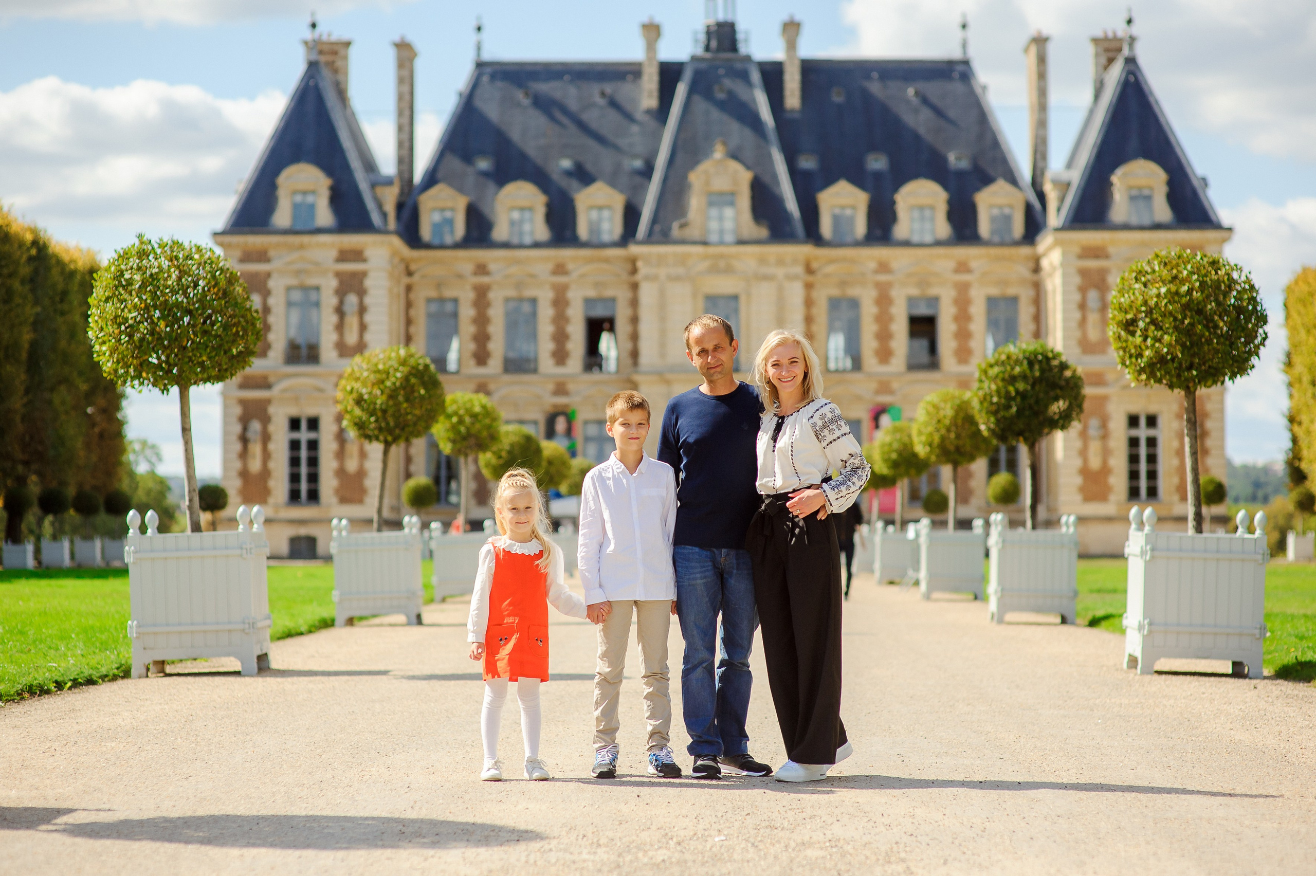 Fam. Moga (Domaine de Sceaux) Paris. Fotograf de nunta Ion Cobzac