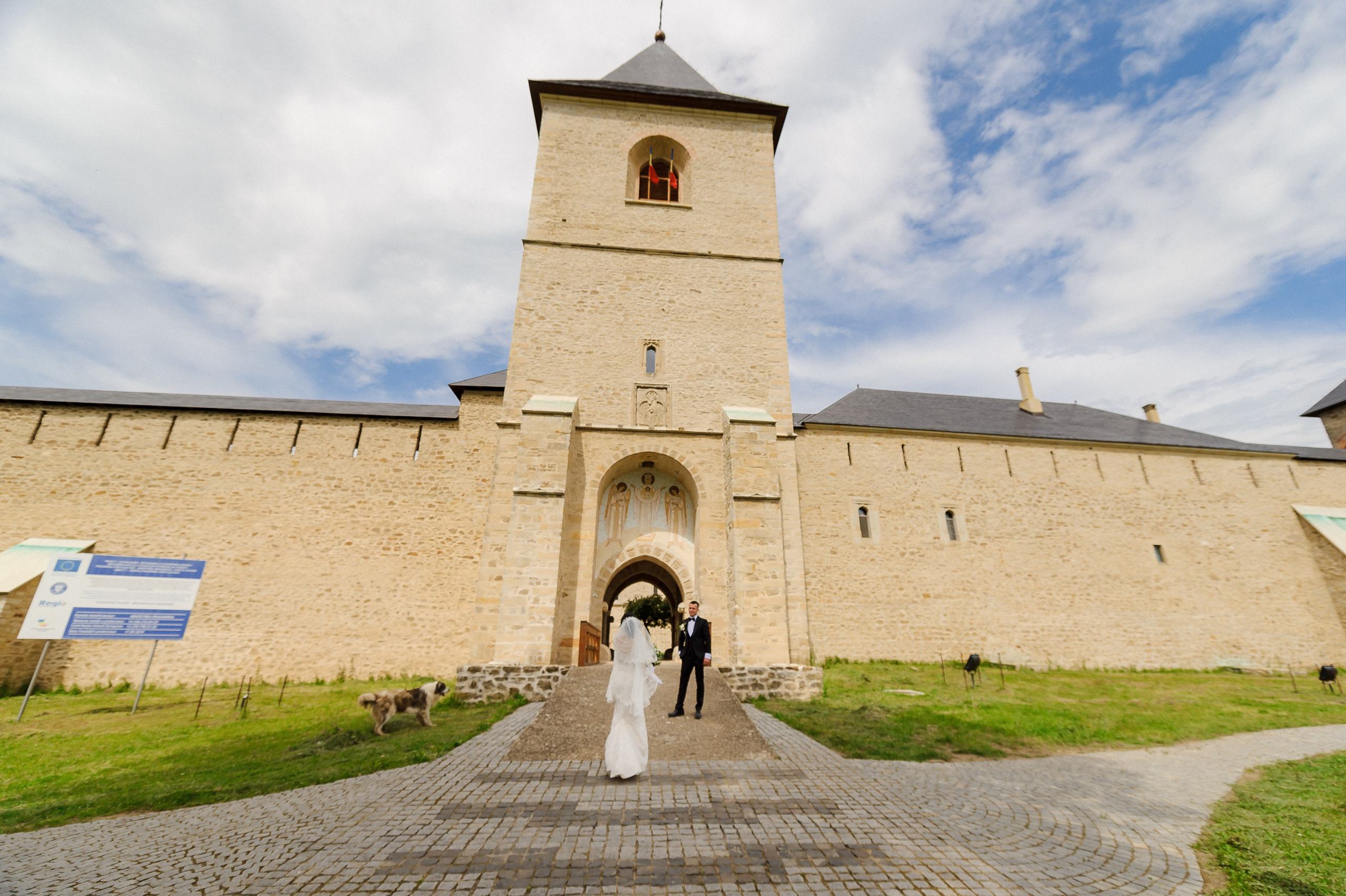 Manastirea Dragomirna mire mireasa ion cobzac