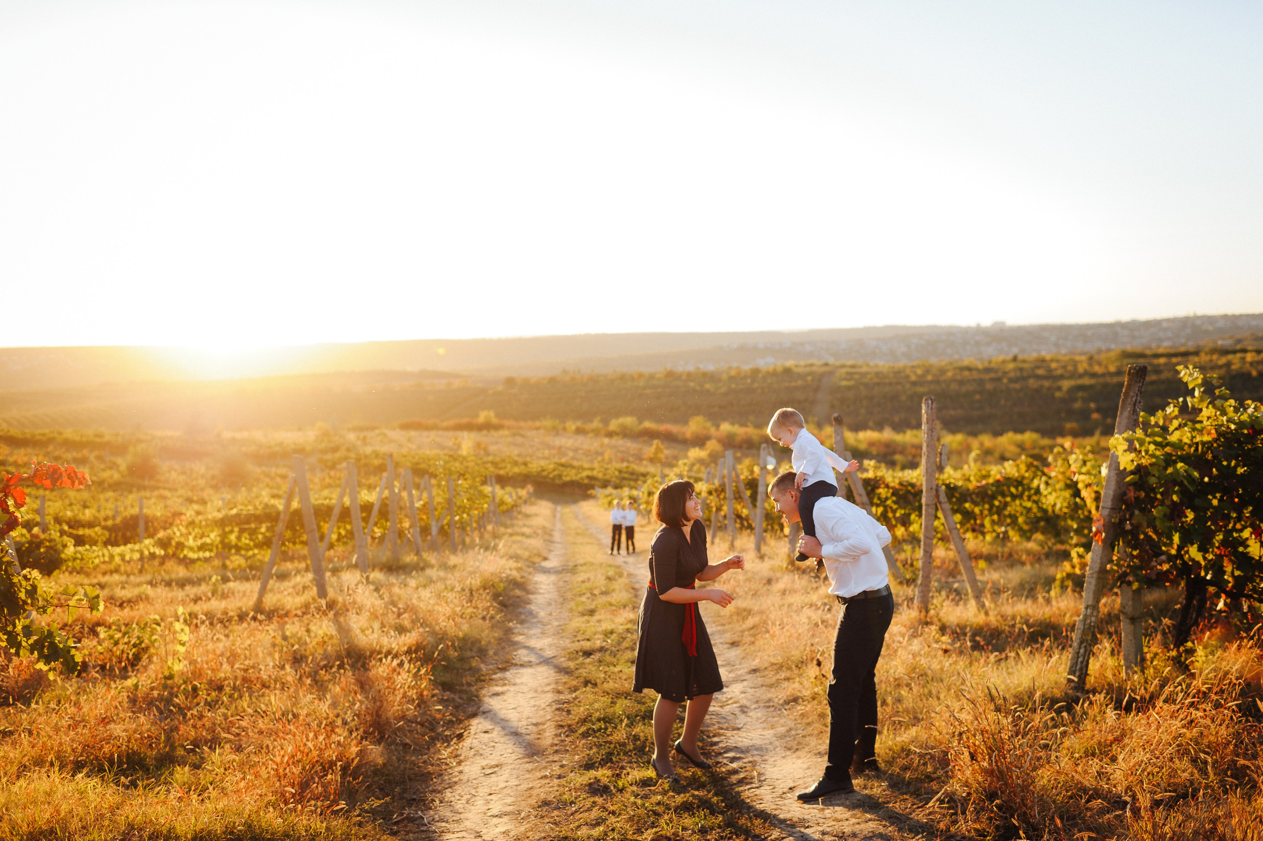 Fam. Ropot. Fotograf de nunta Ion Cobzac