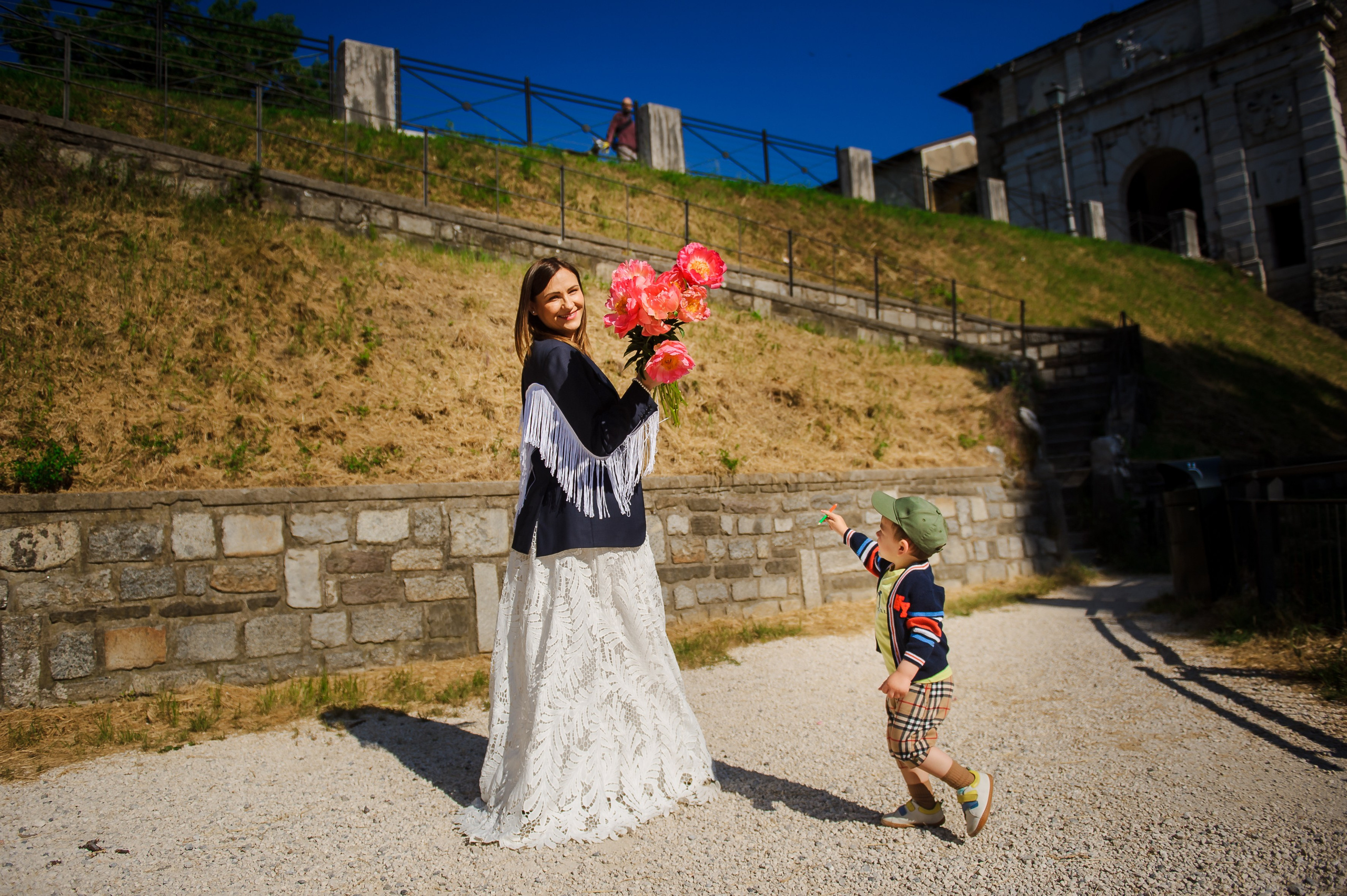Alessandro & Olguzza (Castello di Brescia). Fotograf de nunta Ion Cobzac