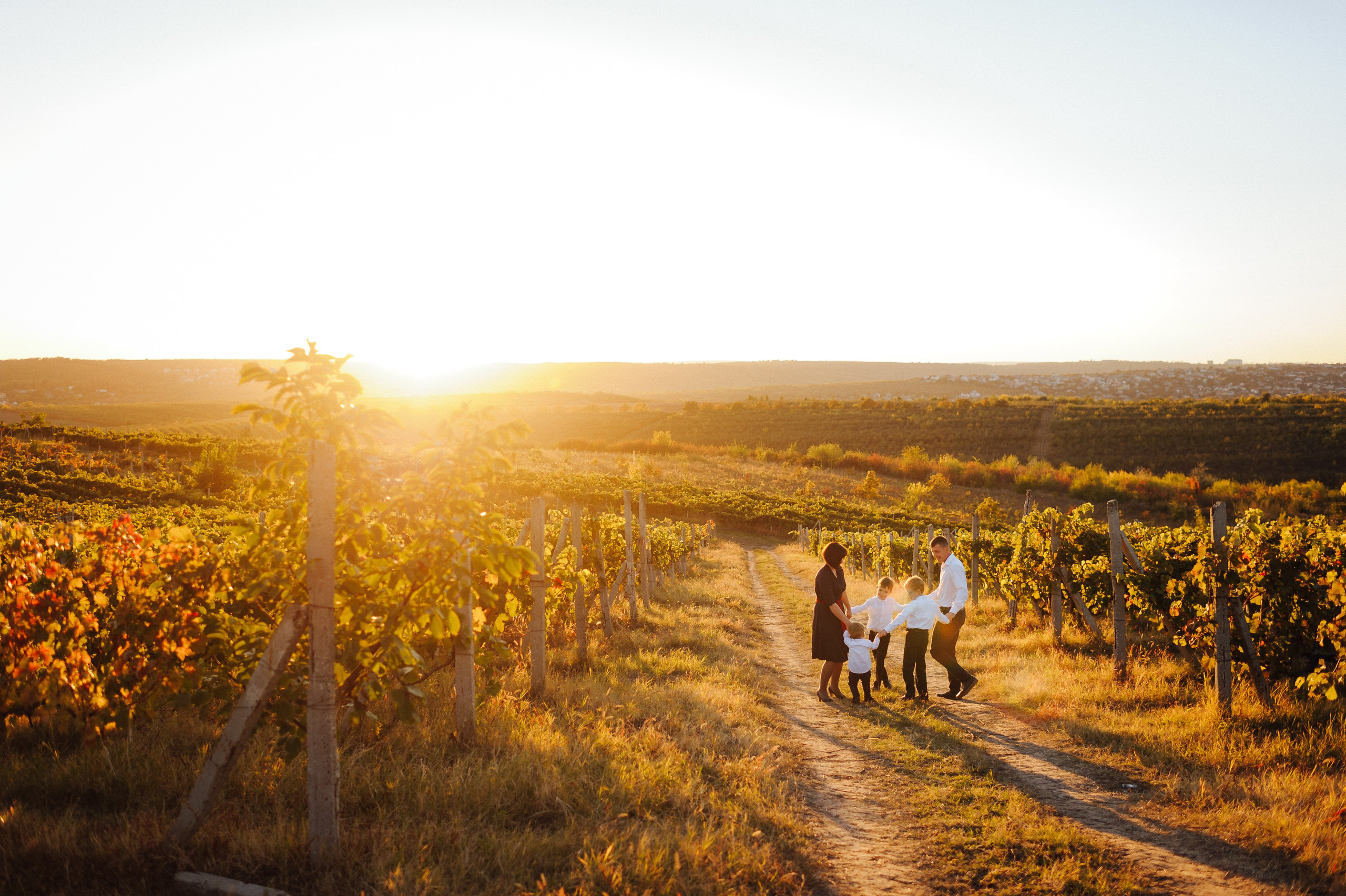 Fam. Ropot. Fotograf de nunta Ion Cobzac