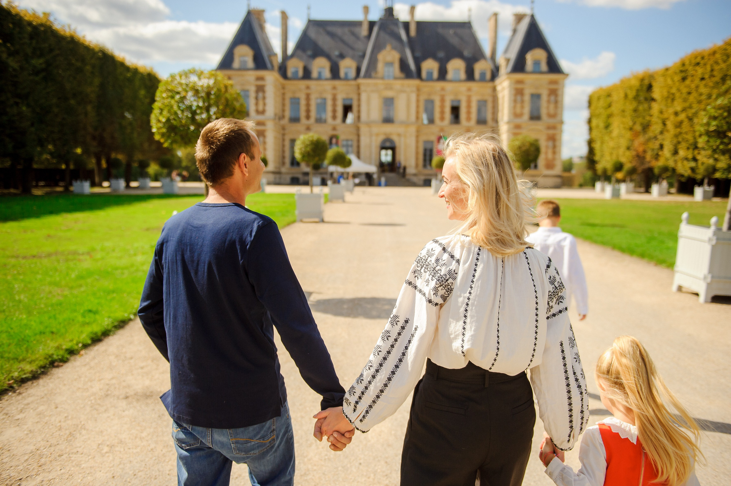 Fam. Moga (Domaine de Sceaux) Paris. Fotograf de nunta Ion Cobzac