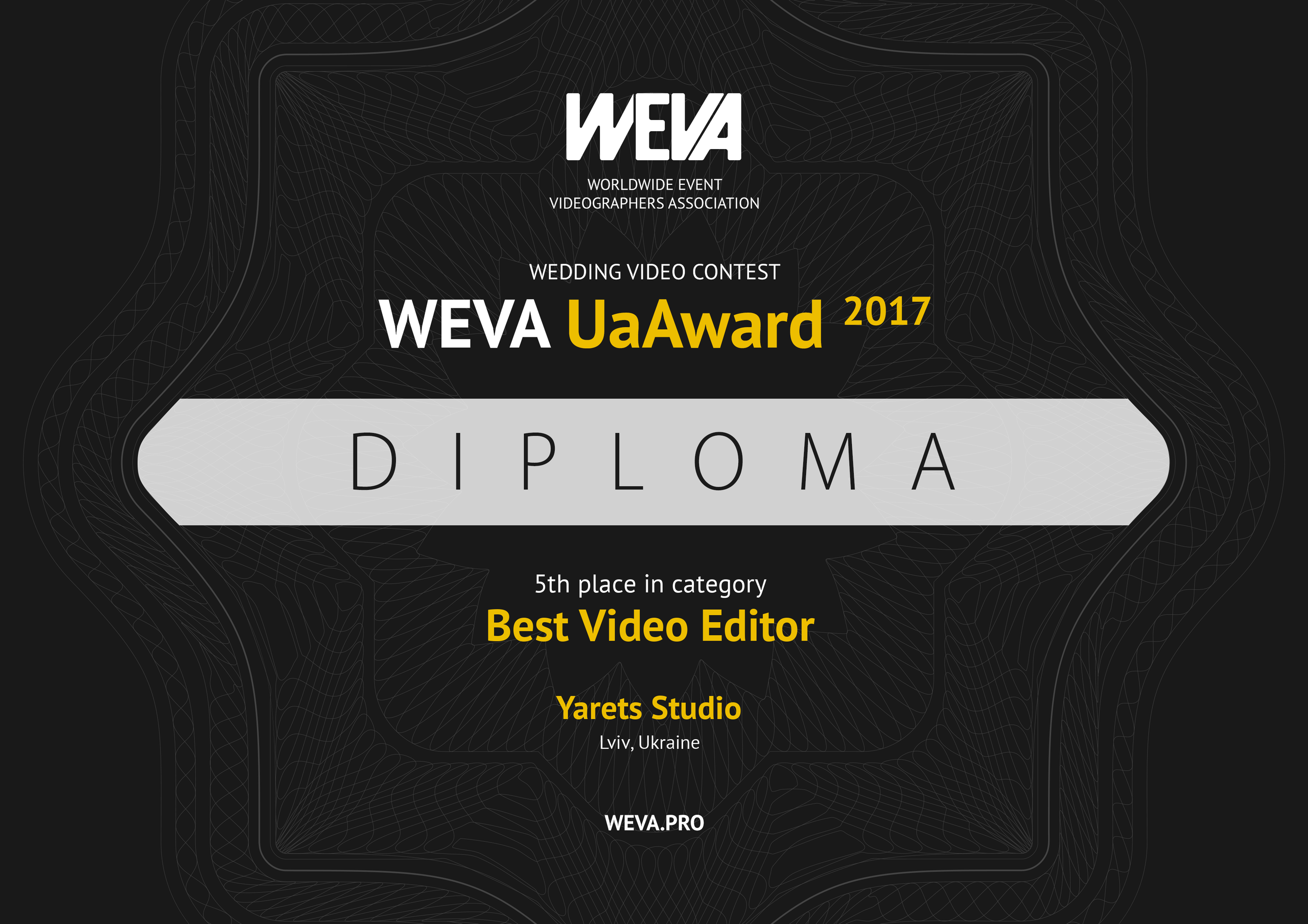 Wedding awards. Весільна Фото і відео Зйомка