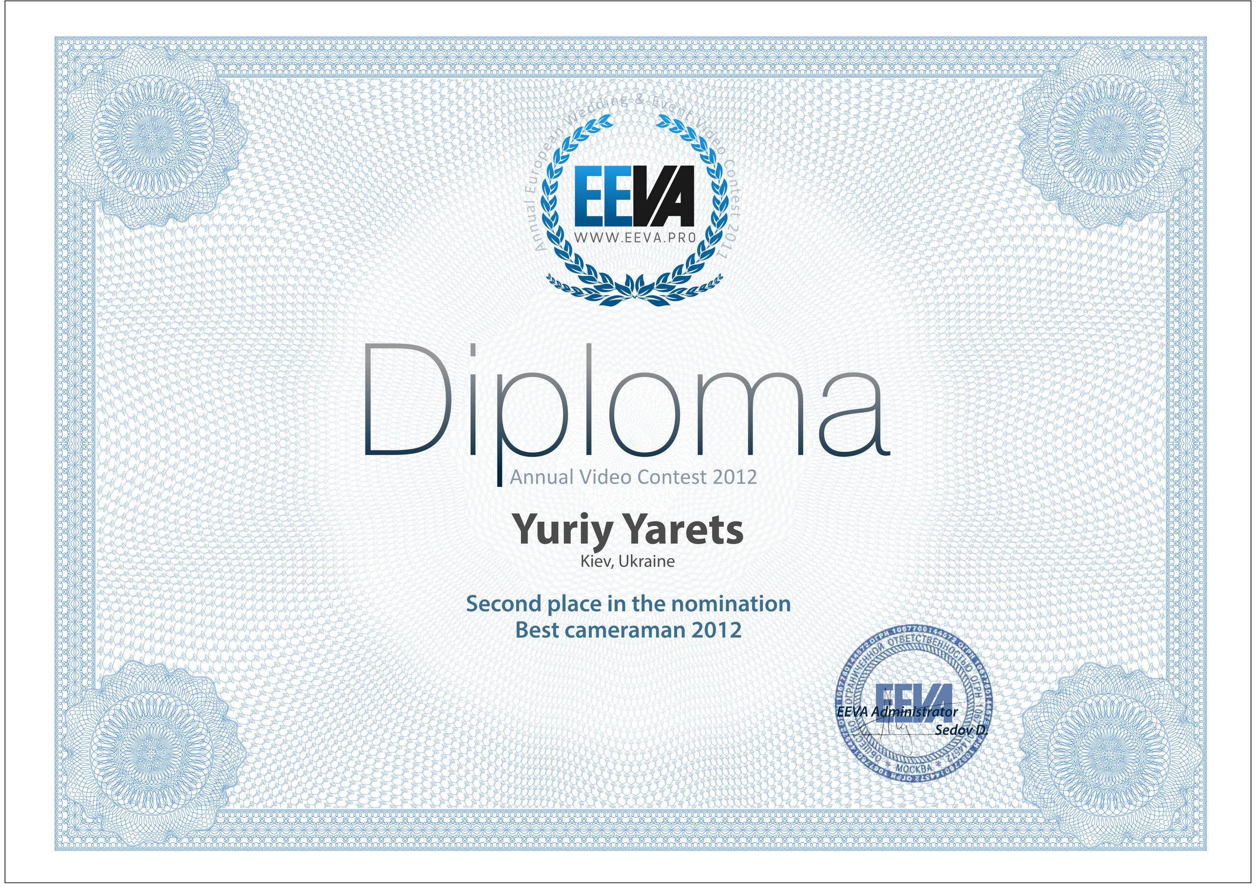 WEVA AWARDS ALL TIME. Yarets Studio | Wedding Films & Photography | Worldwide