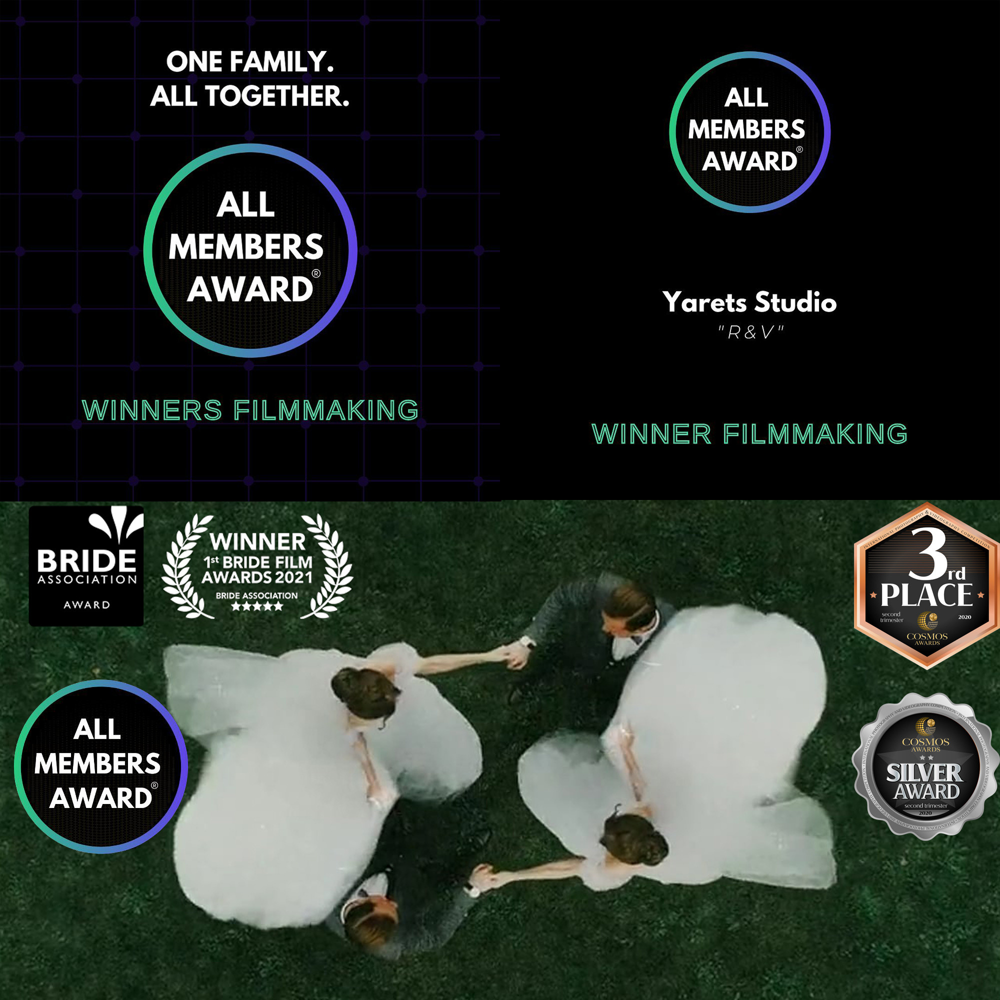 Wedding awards. Весільна Фото і відео Зйомка