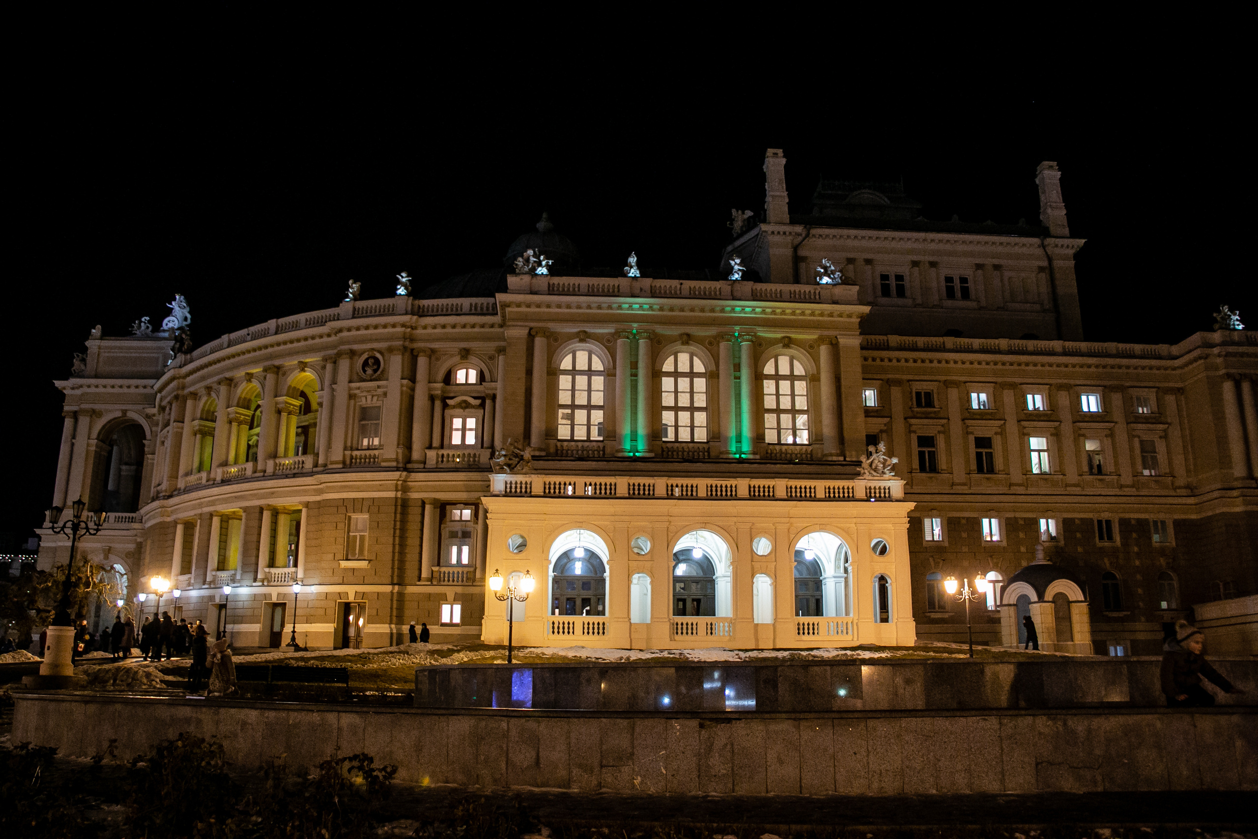 Вечерняя Одесса, фотографии города. Семейный фотограф Великодолинское