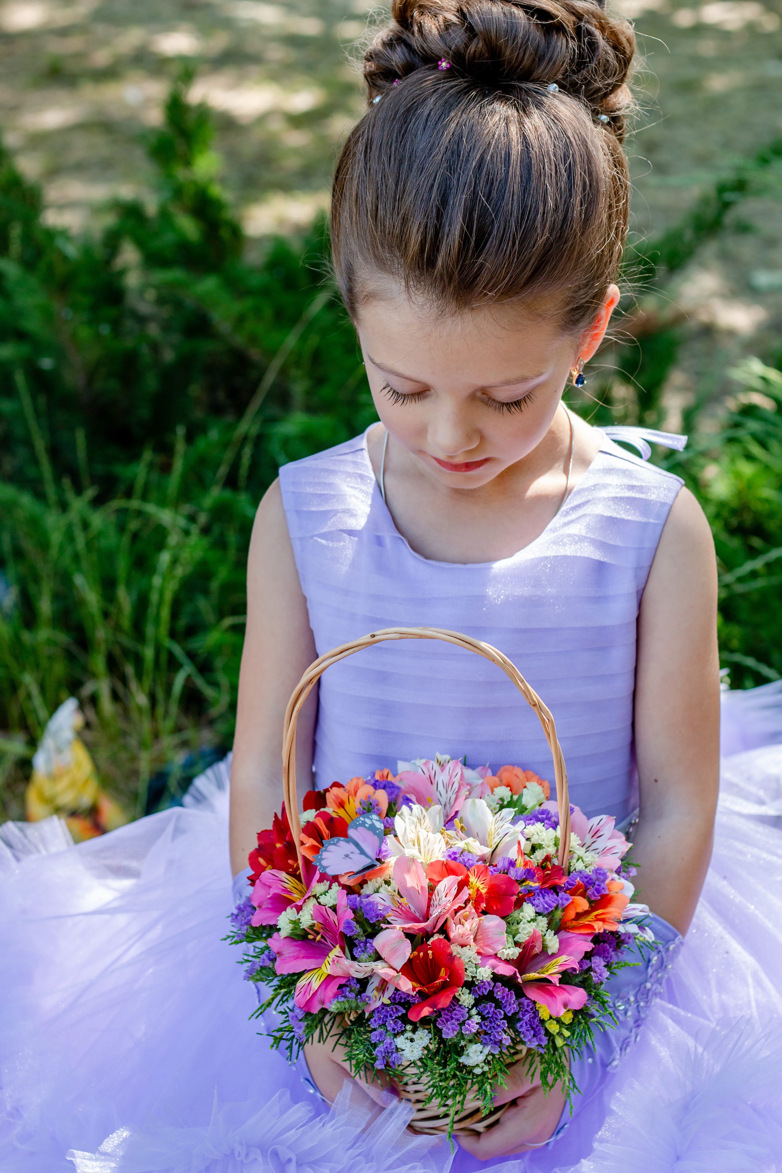 Лизонька, выпускной в детском саду "Теремок", Великодолинское. Семейный фотограф Великодолинское