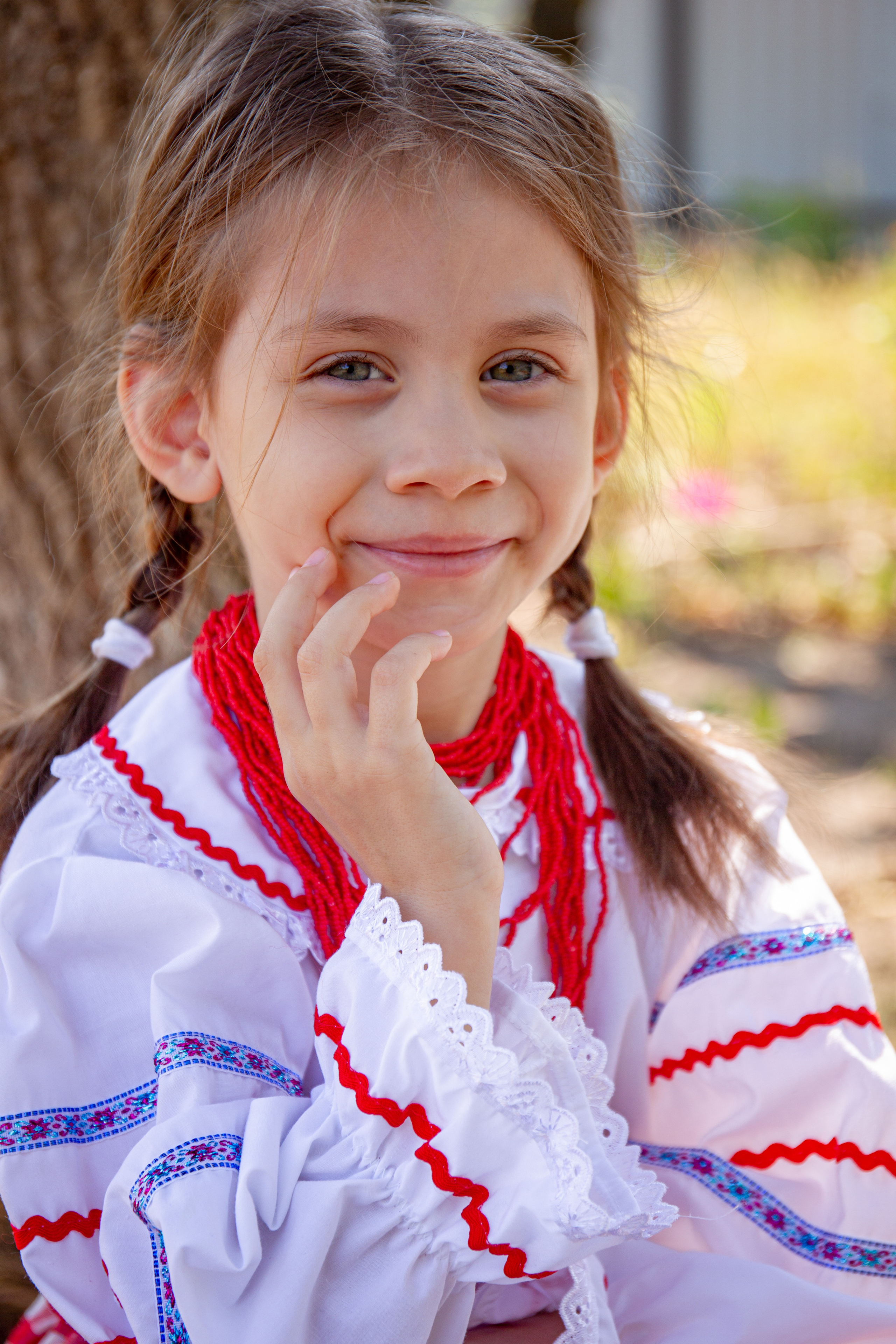 Детская фотосессия в этно стиле. Семейный фотограф Великодолинское
