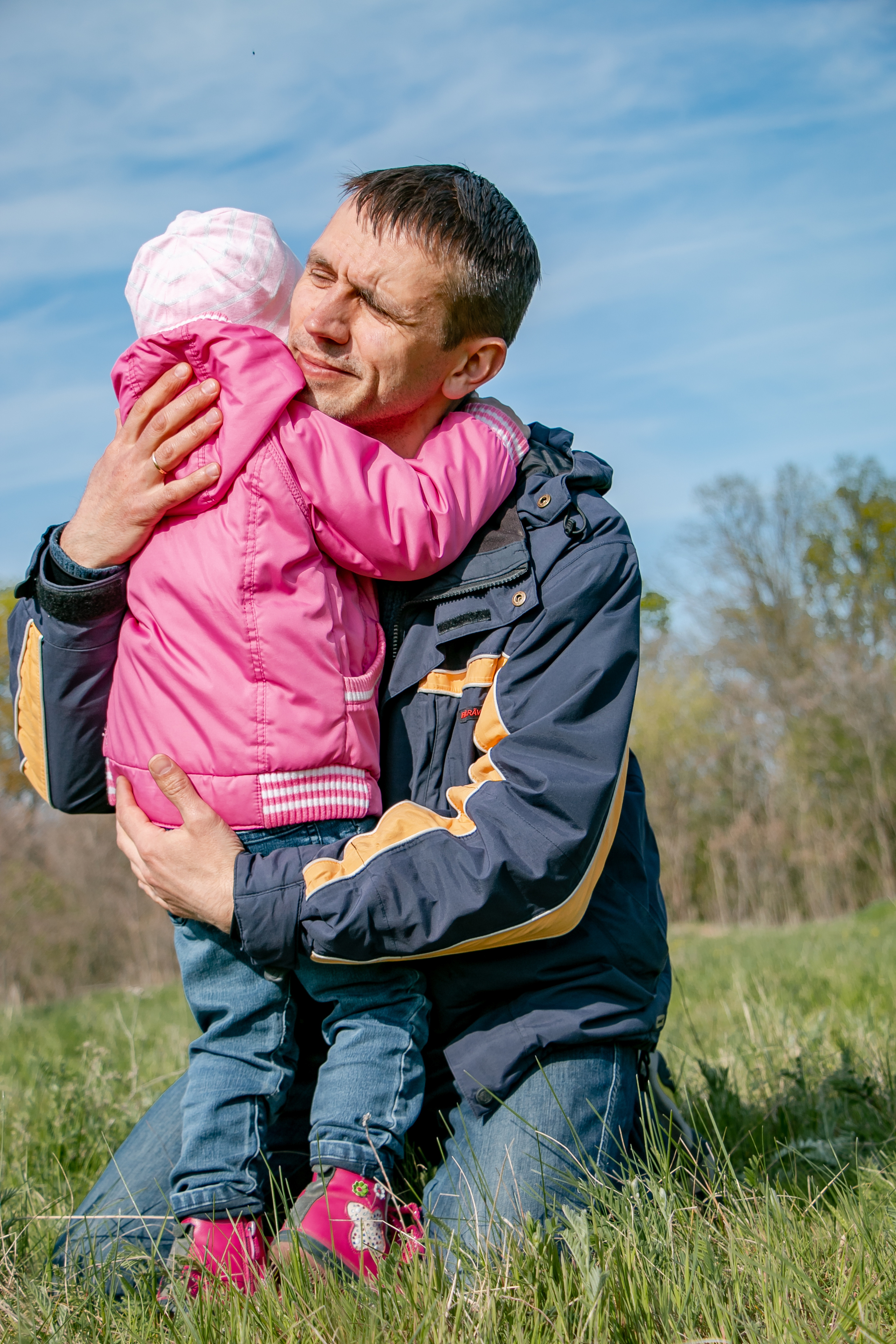 Фотосессия Папа и дочь. Семейный фотограф Великодолинское
