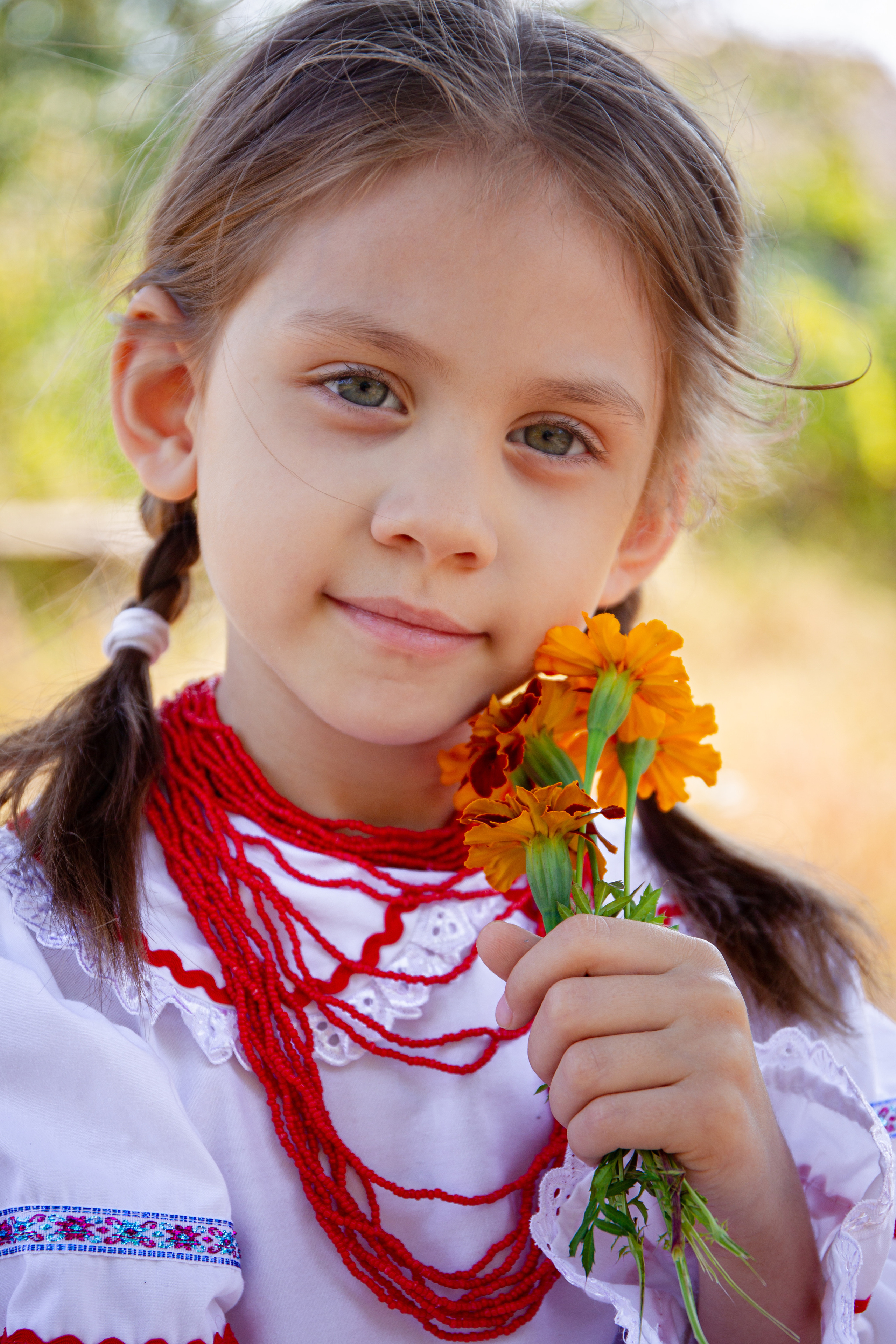 Детская фотосессия в этно стиле. Семейный фотограф Великодолинское