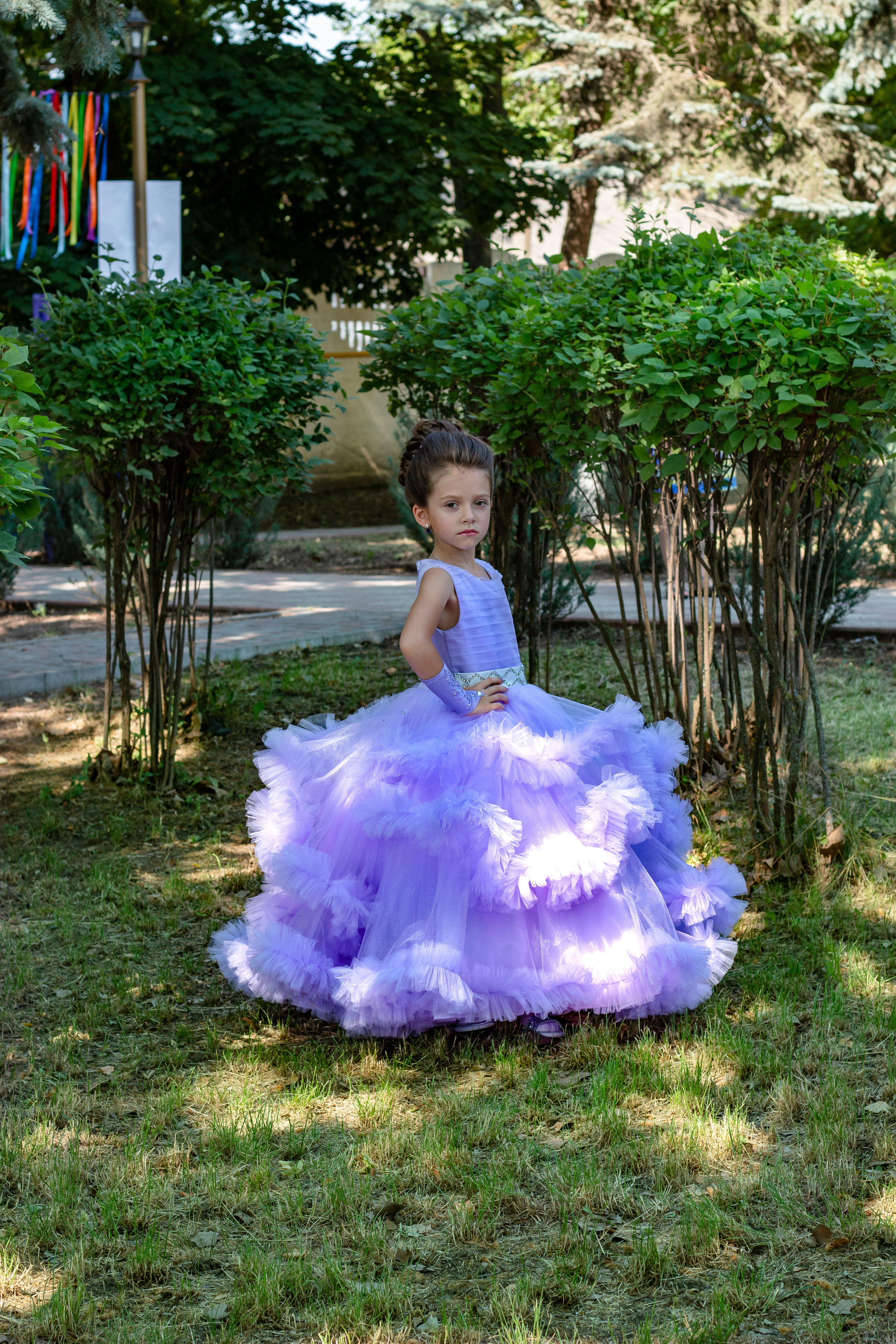 Лизонька, выпускной в детском саду "Теремок", Великодолинское. Семейный фотограф Великодолинское