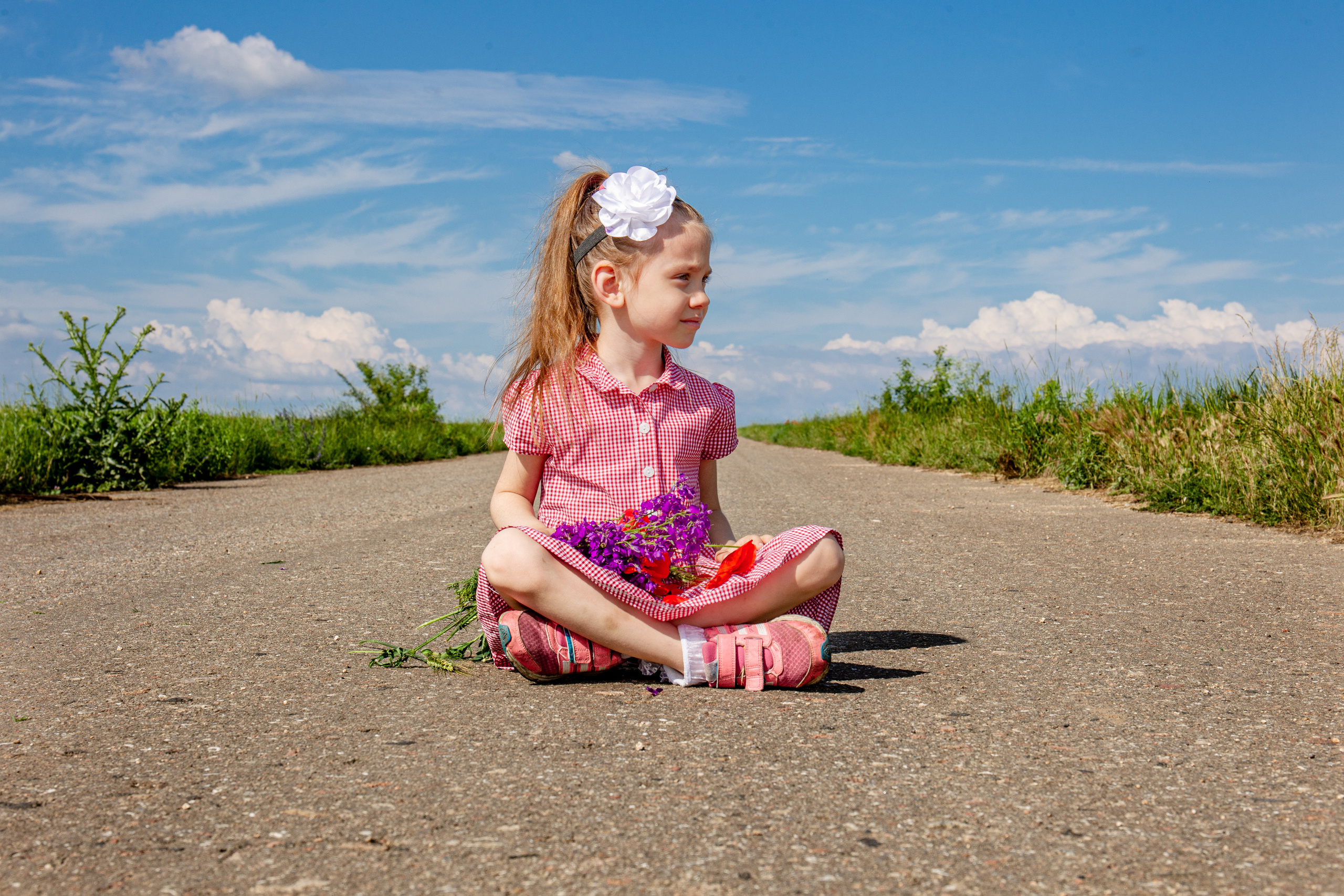 Детская фотосессия. Семейный фотограф Великодолинское