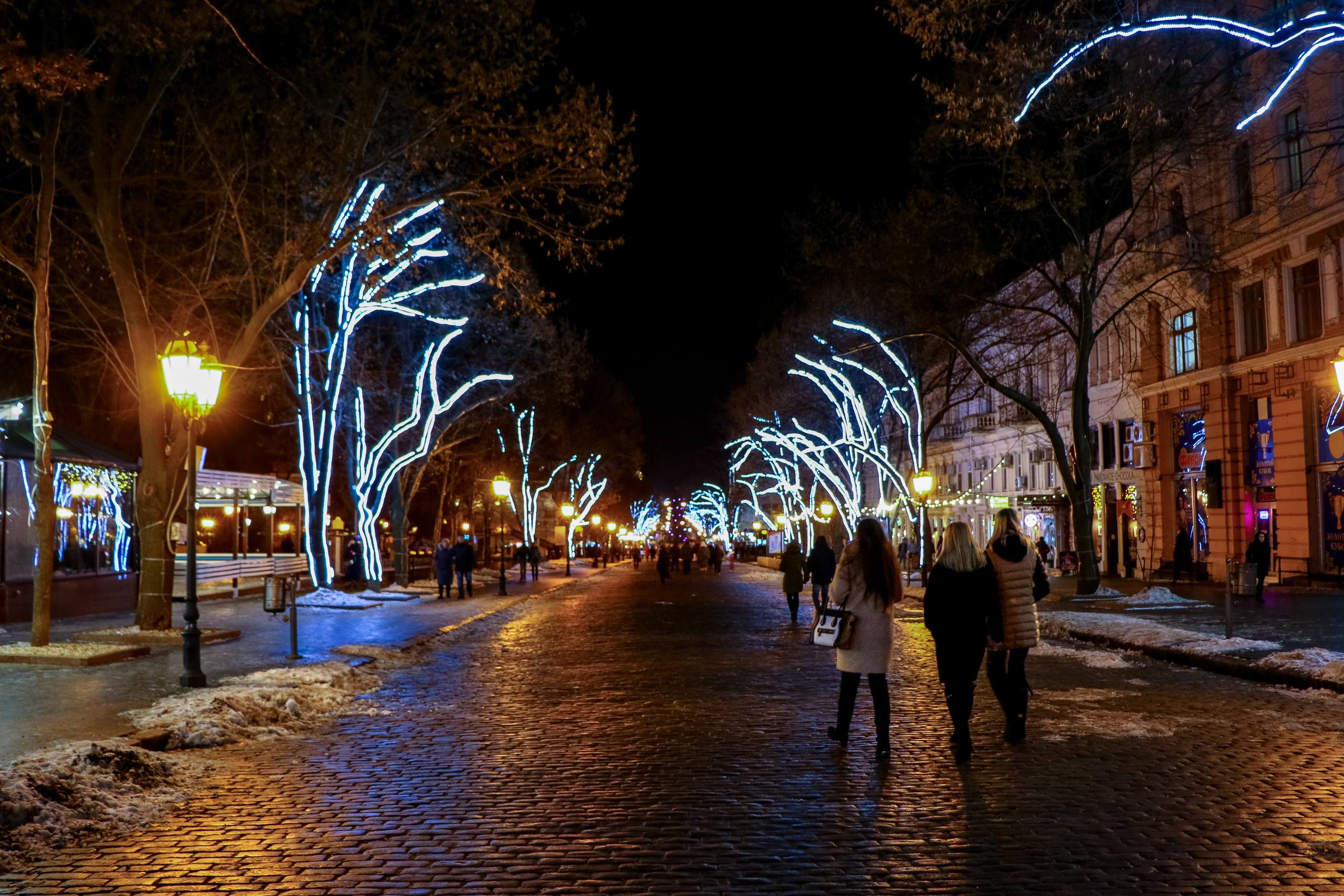 Вечерняя Одесса, фотографии города. Семейный фотограф Великодолинское