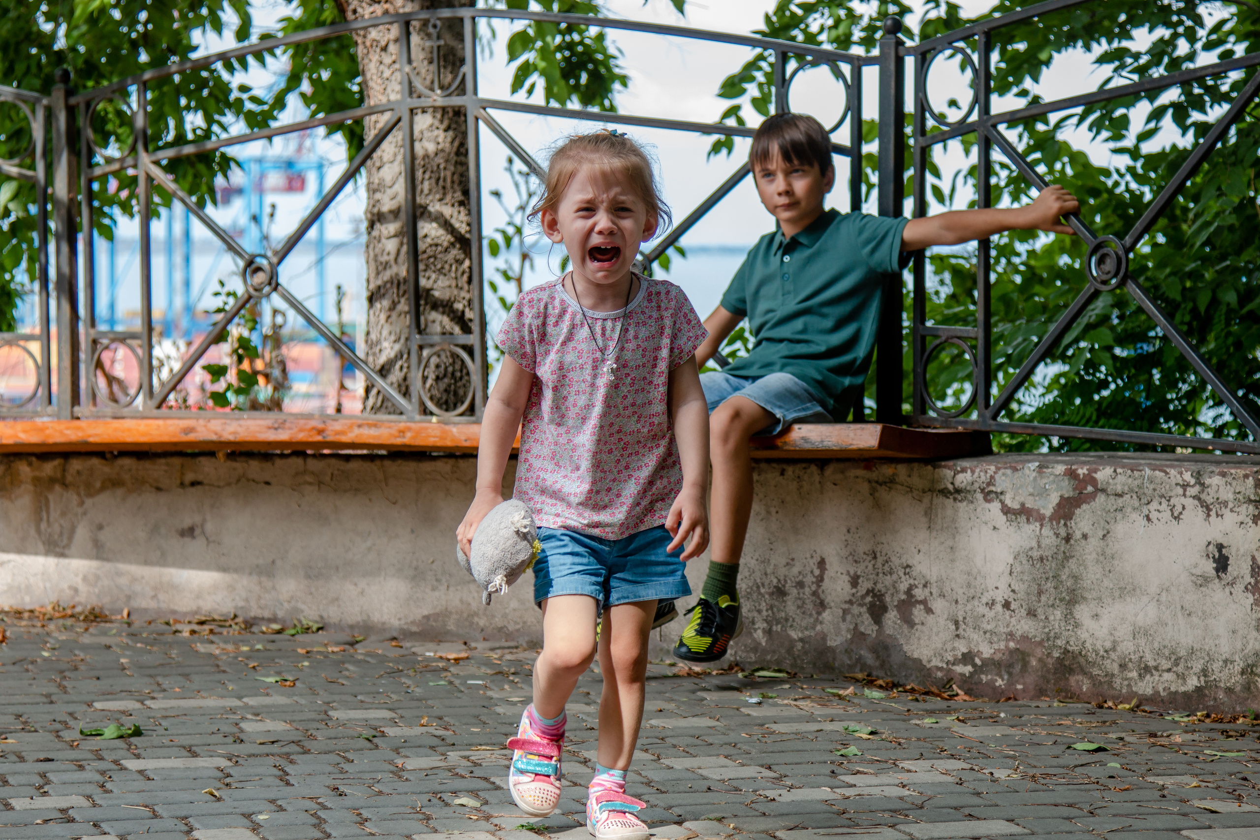 Брат и сестра. Семейный фотограф Великодолинское