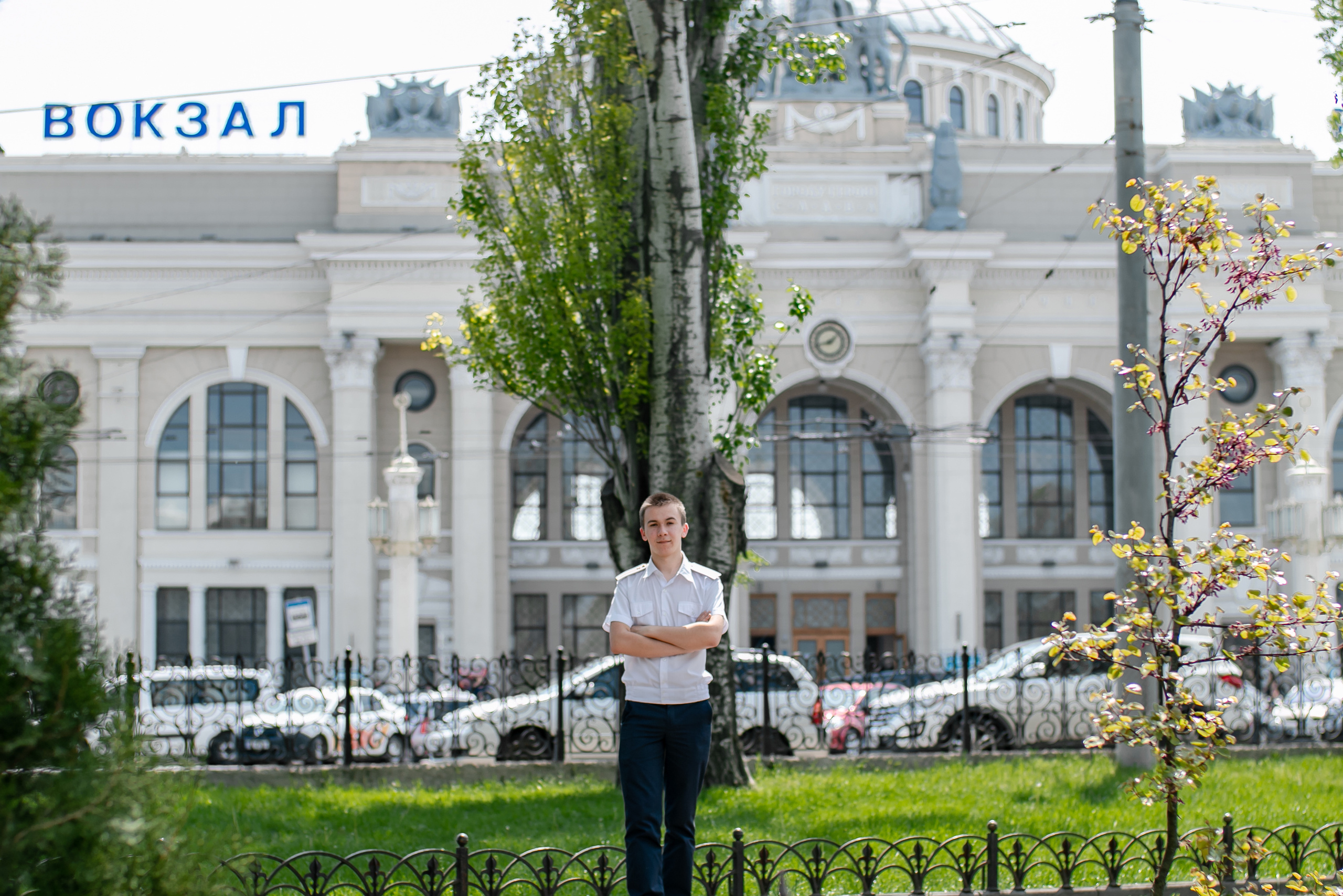 Фотосессия на железнодорожную тематику. Семейный фотограф Великодолинское