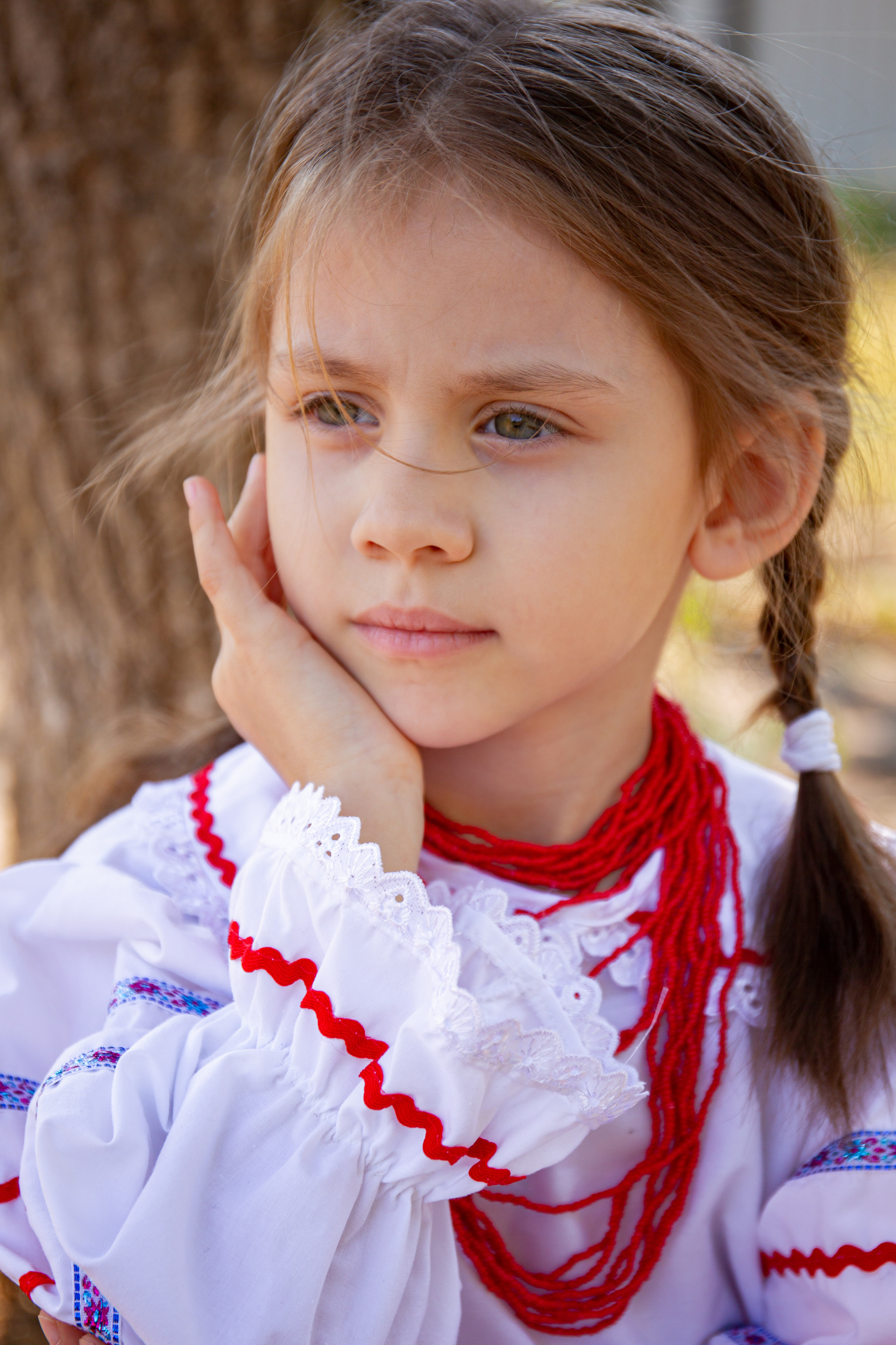 Детская фотосессия в этно стиле. Семейный фотограф Великодолинское