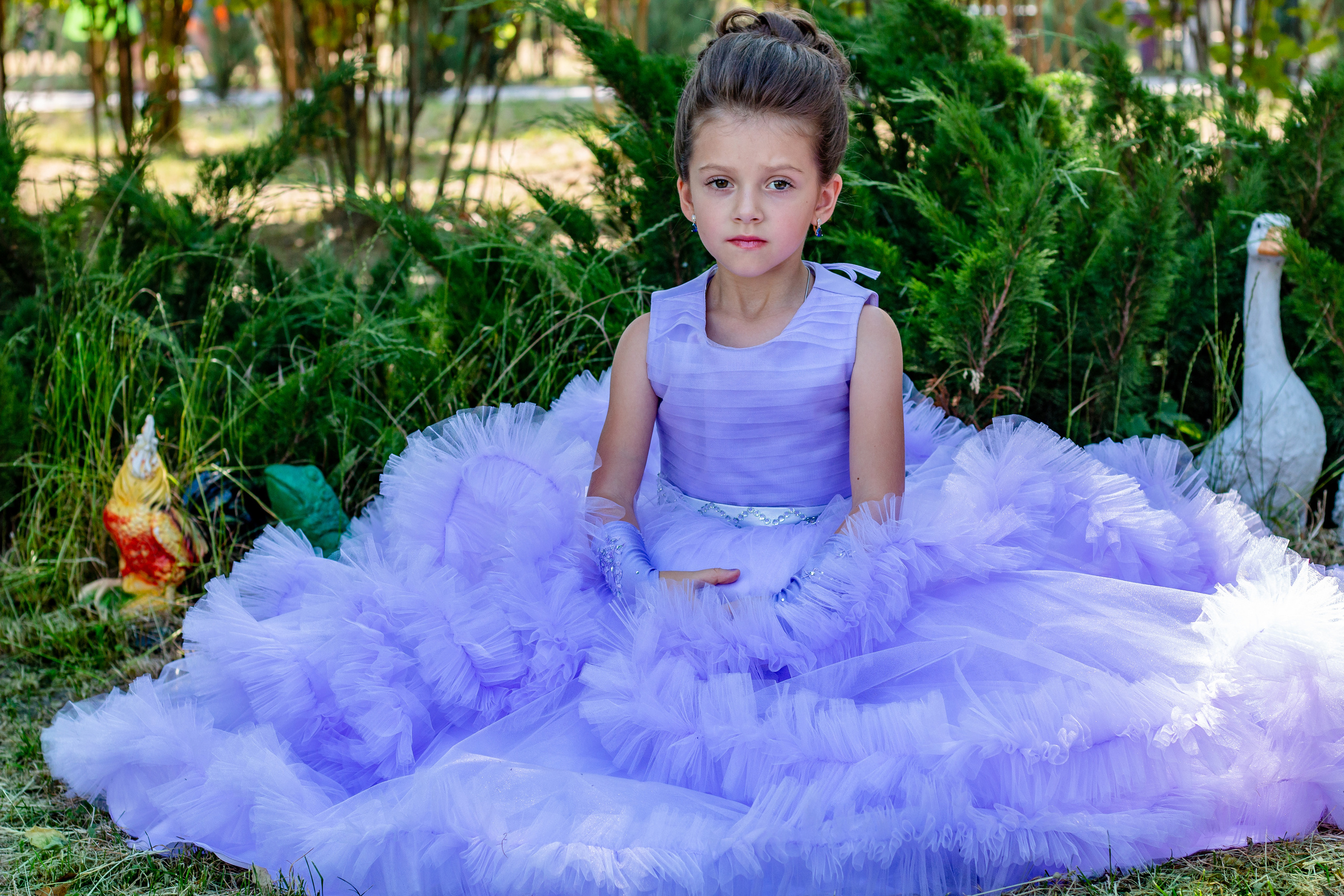 Лизонька, выпускной в детском саду "Теремок", Великодолинское. Семейный фотограф Великодолинское