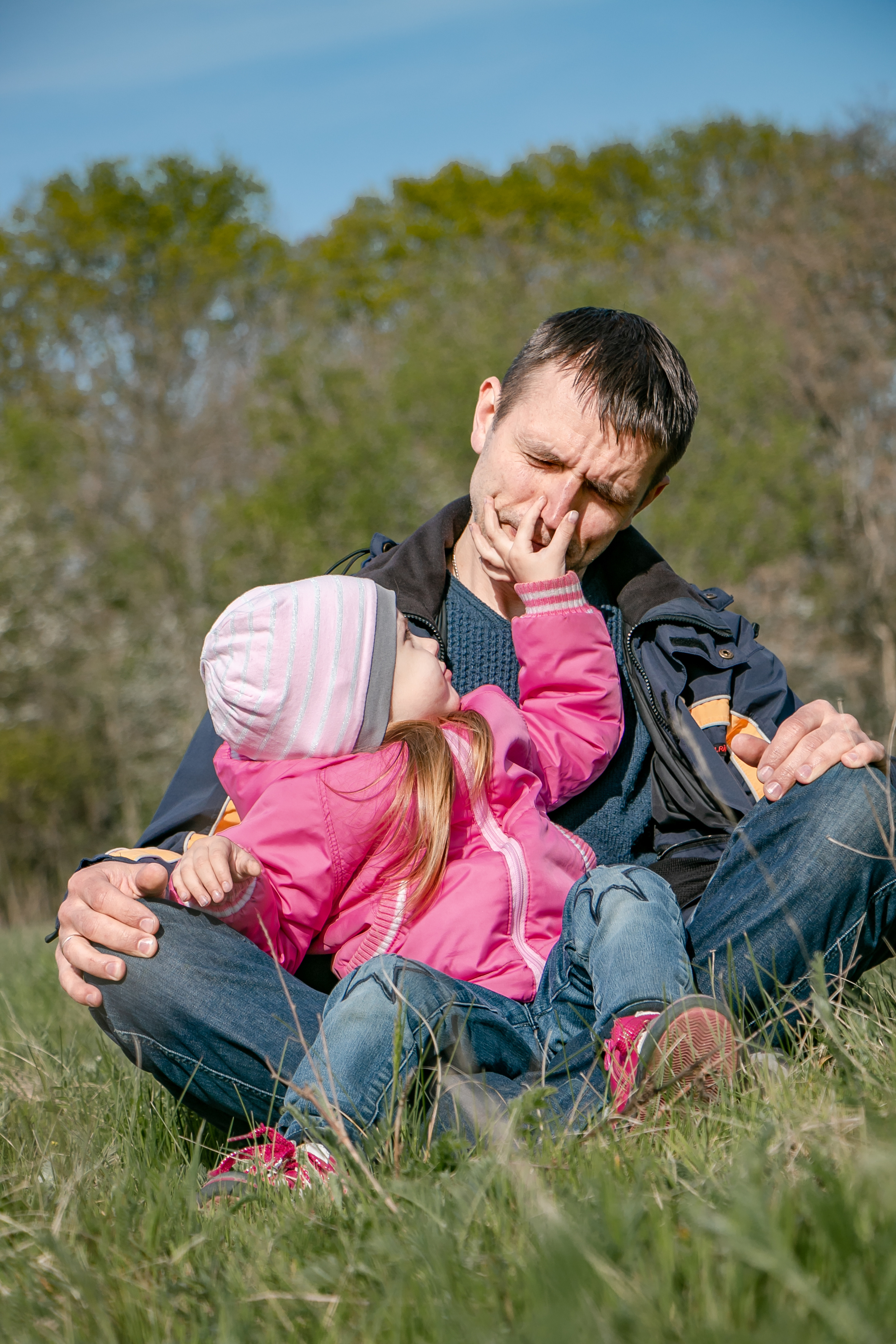 Фотосессия Папа и дочь. Семейный фотограф Великодолинское