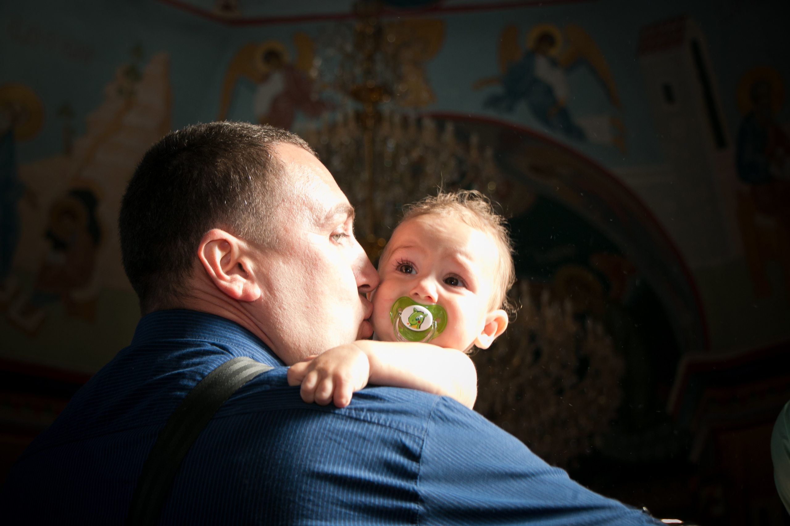 Таинство Крещения. Семейный фотограф Великодолинское