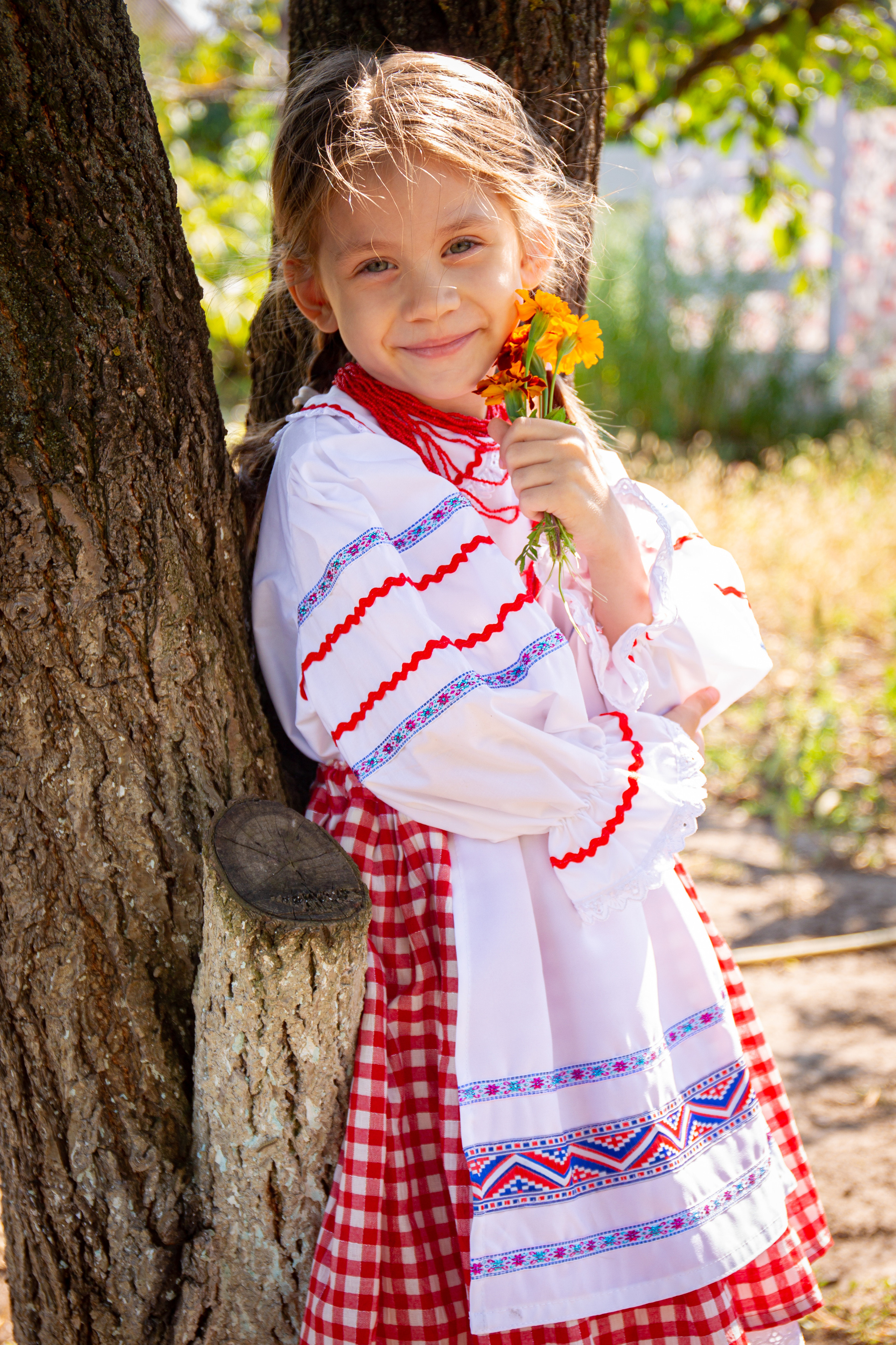 Детская фотосессия в этно стиле. Семейный фотограф Великодолинское