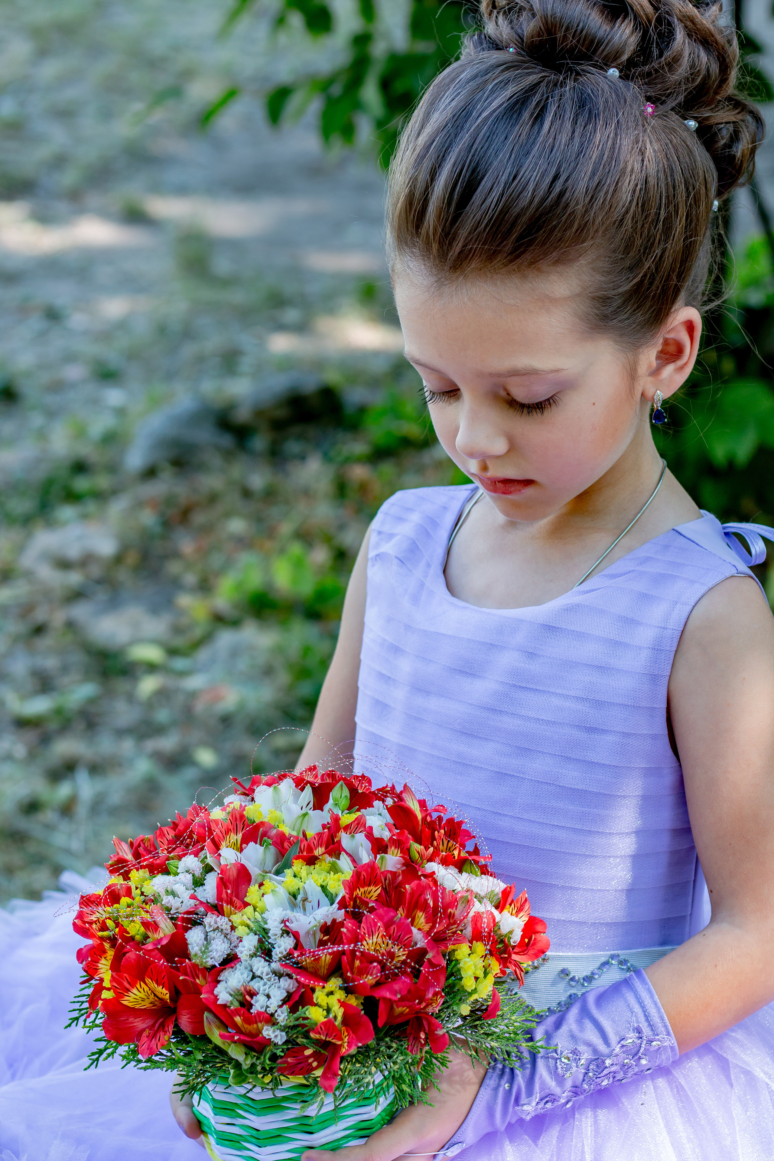Лизонька, выпускной в детском саду "Теремок", Великодолинское. Семейный фотограф Великодолинское