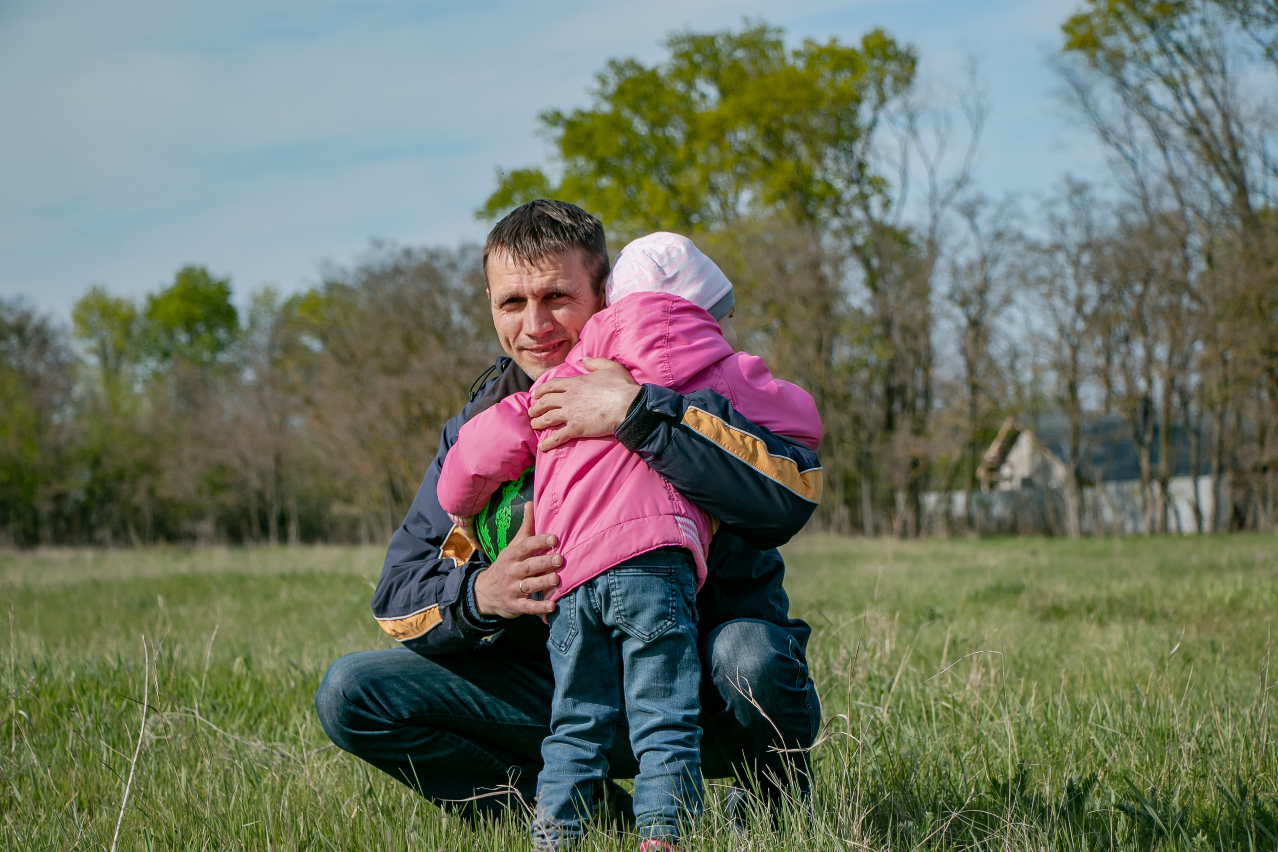 Фотосессия Папа и дочь. Семейный фотограф Великодолинское