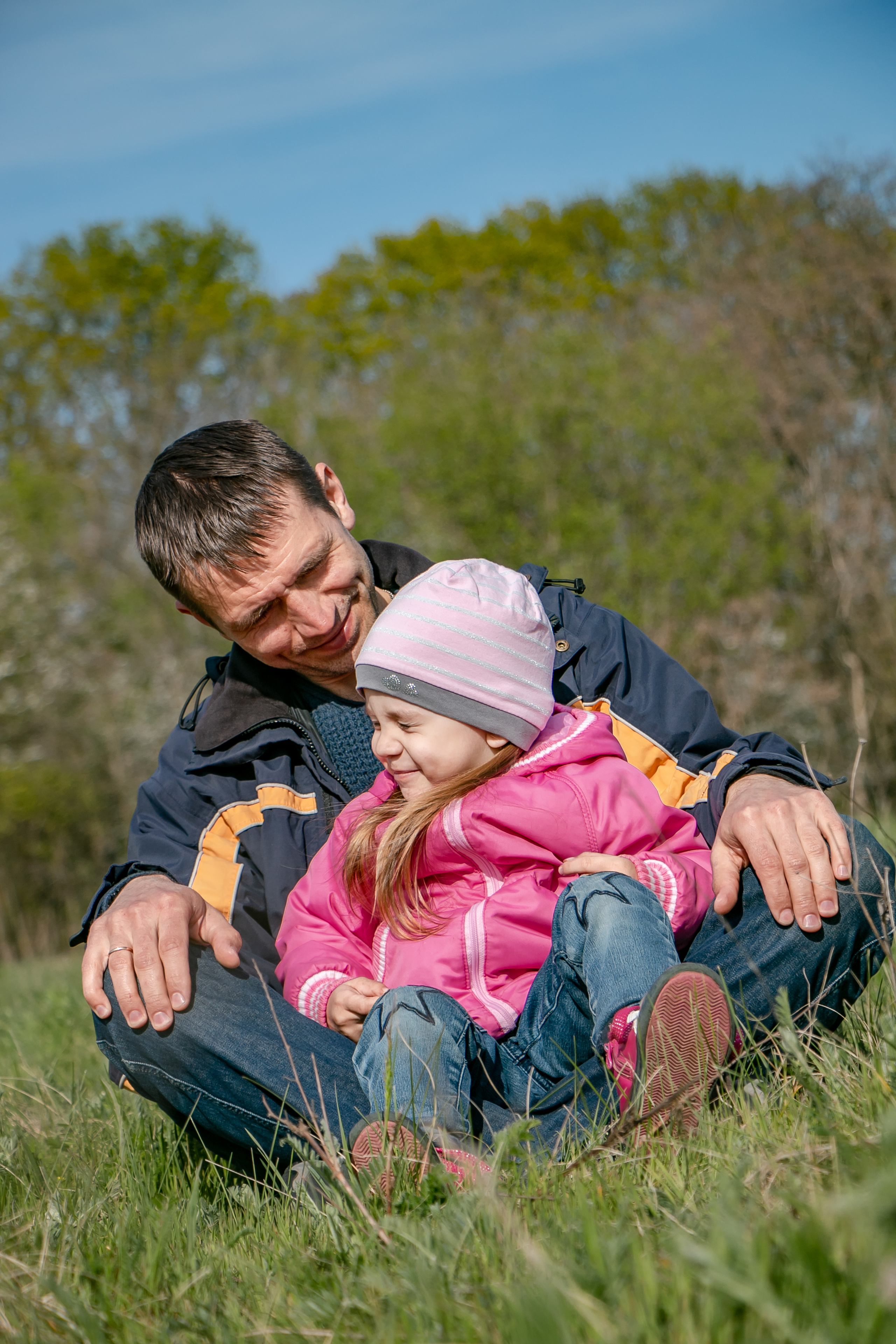 Фотосессия Папа и дочь. Семейный фотограф Великодолинское