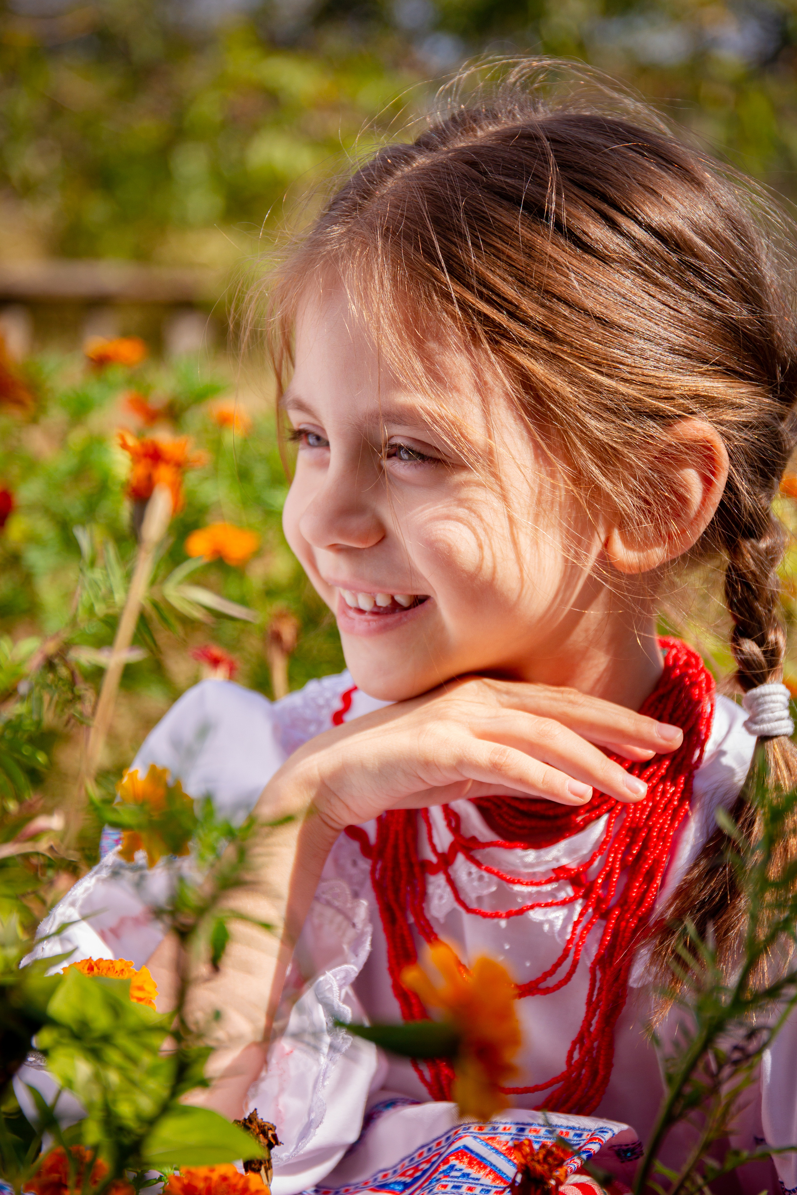 Детская фотосессия в этно стиле. Семейный фотограф Великодолинское