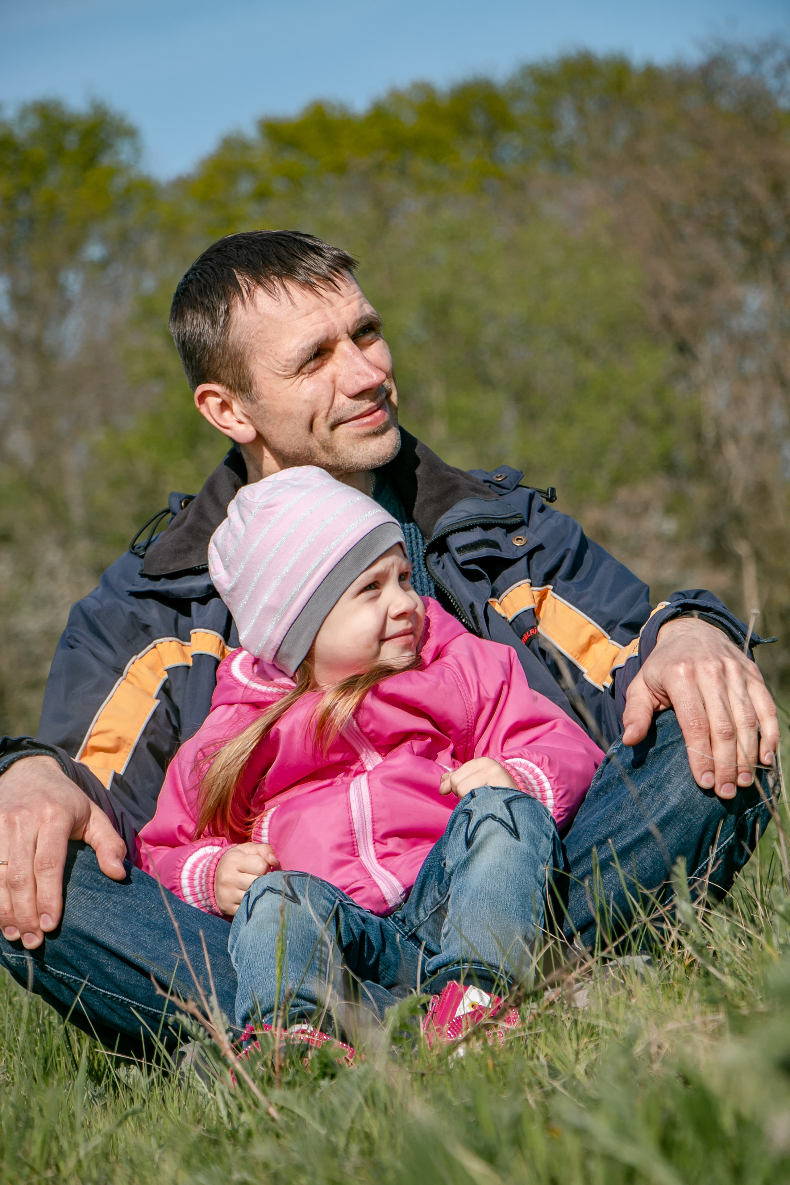 Фотосессия Папа и дочь. Семейный фотограф Великодолинское
