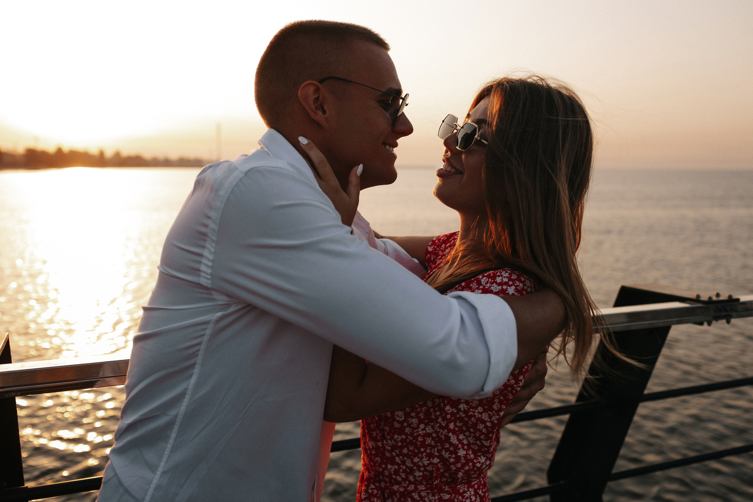 Рассвет на море. Свадебный фотограф в Риге Руслан Федюшин