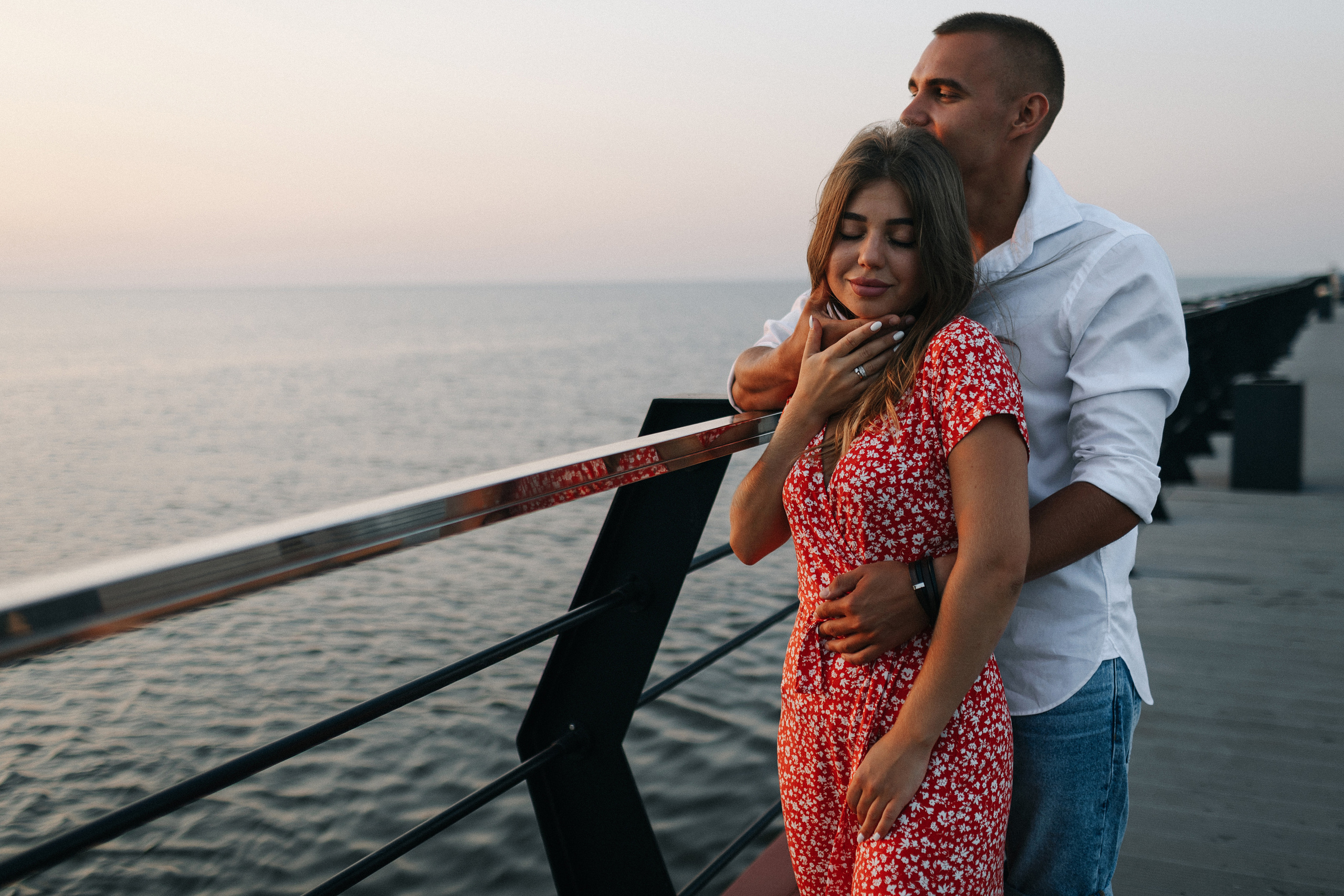 Рассвет на море. Свадебный фотограф в Риге Руслан Федюшин