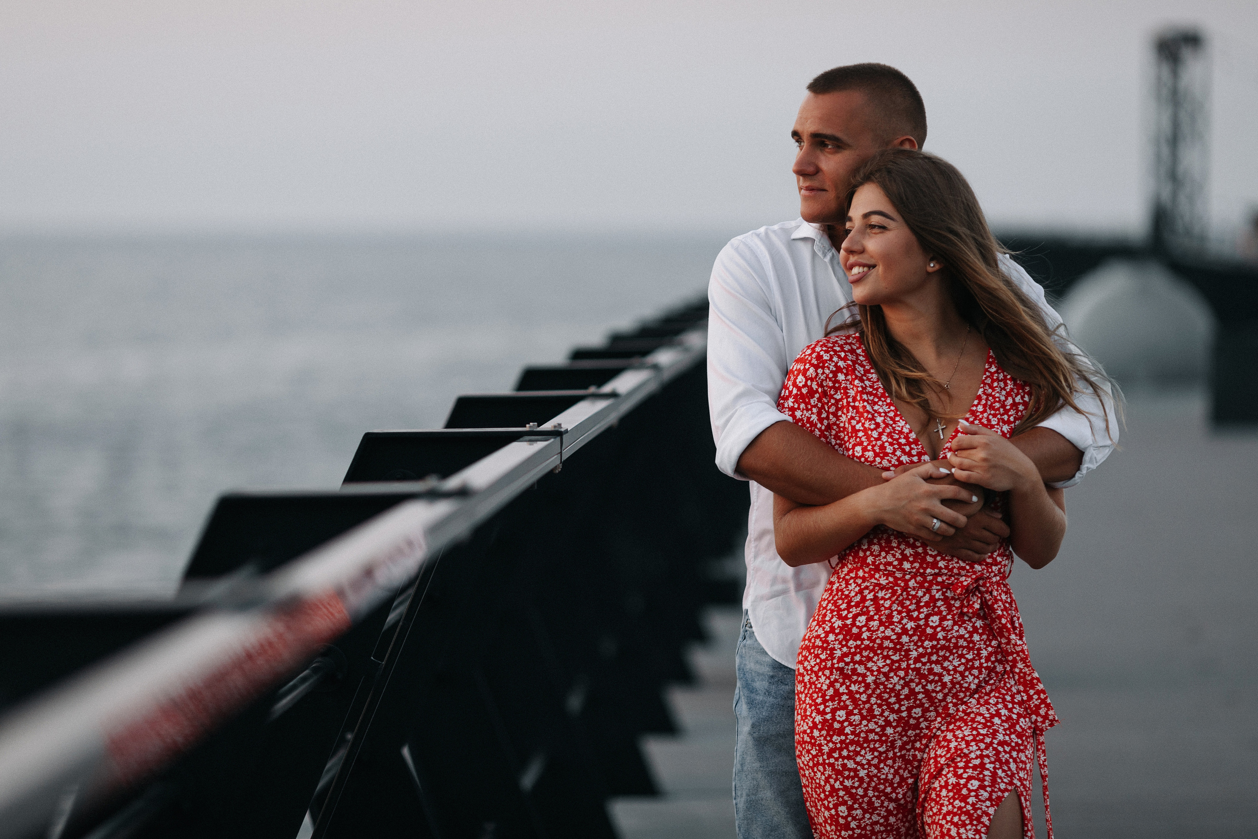 Рассвет на море. Свадебный фотограф в Риге Руслан Федюшин