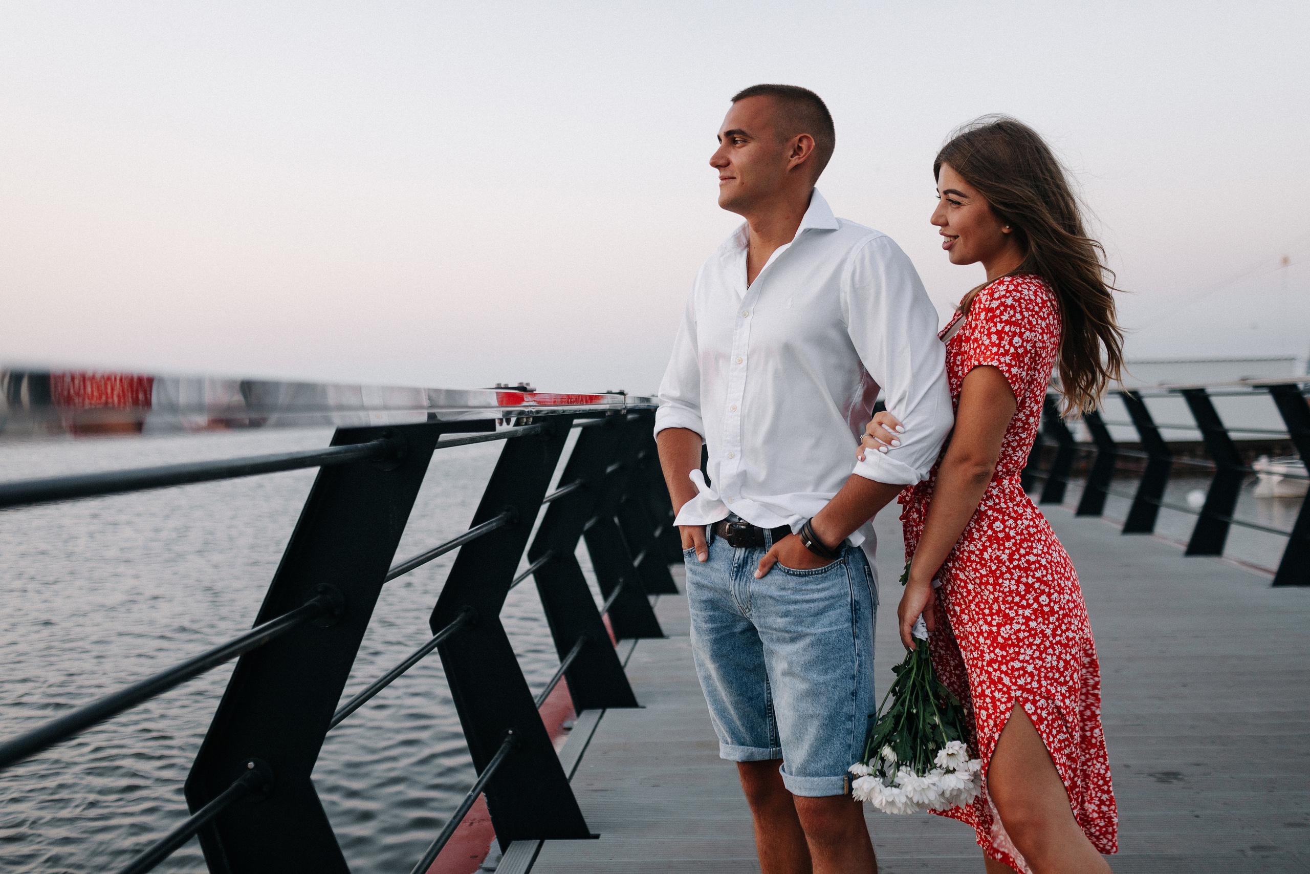 Рассвет на море. Свадебный фотограф в Риге Руслан Федюшин