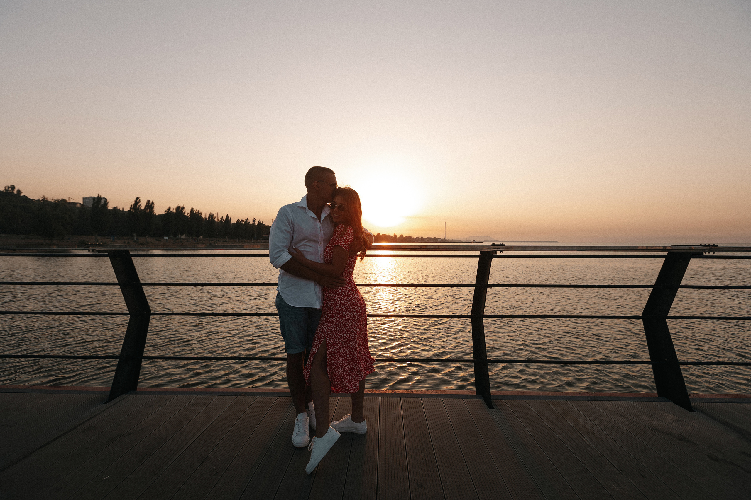 Рассвет на море. Свадебный фотограф в Риге Руслан Федюшин