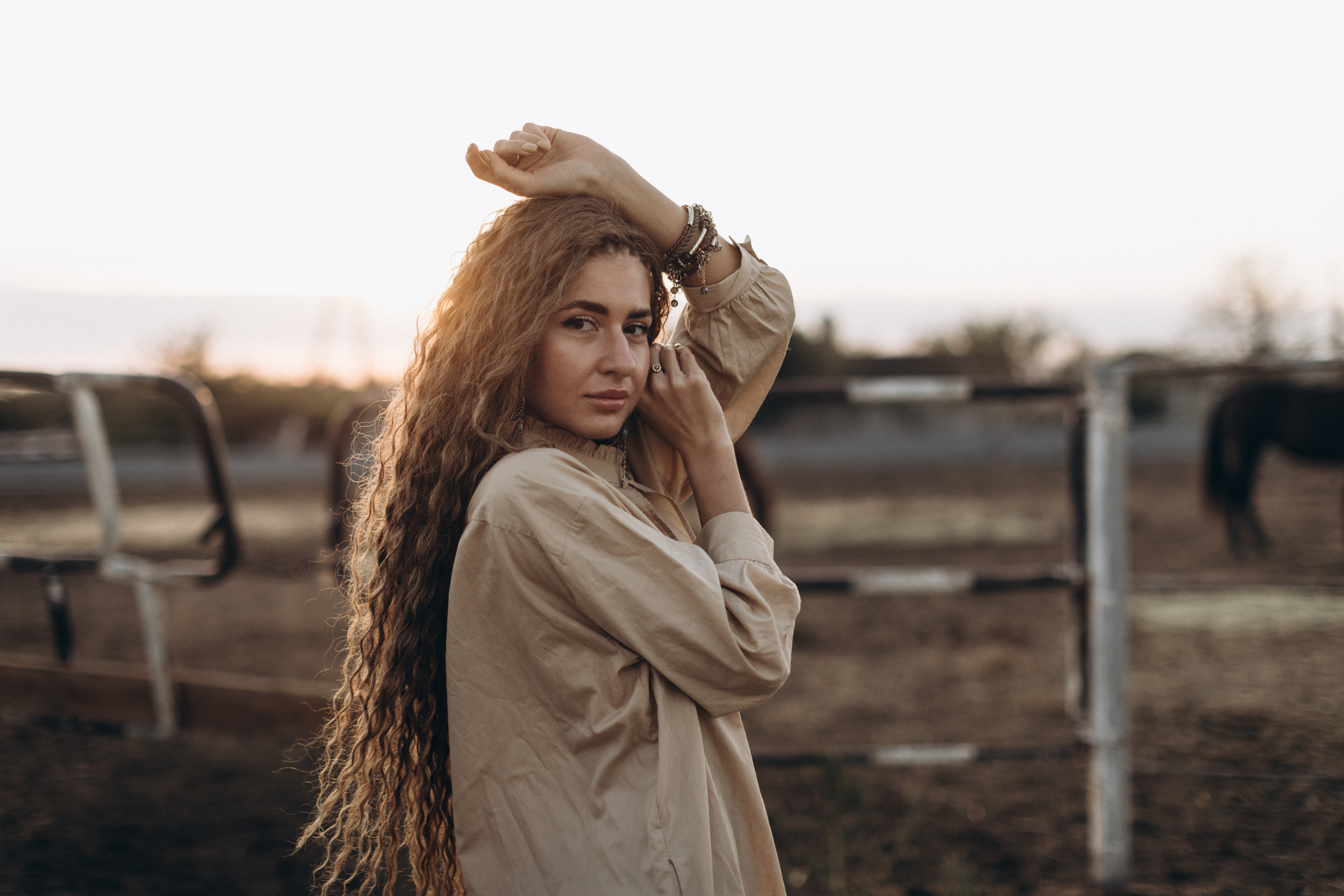 Карина на ранчо. Свадебный фотограф в Риге Руслан Федюшин