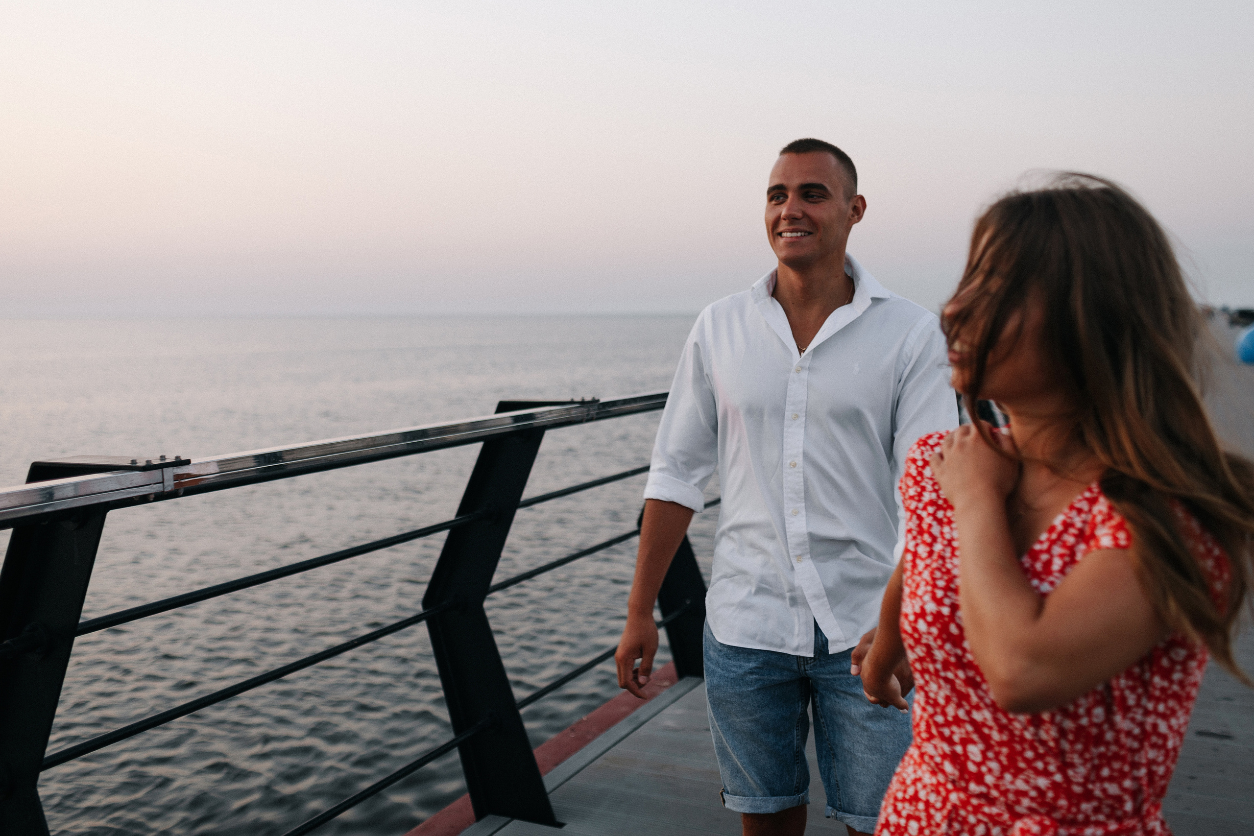 Рассвет на море. Свадебный фотограф в Риге Руслан Федюшин