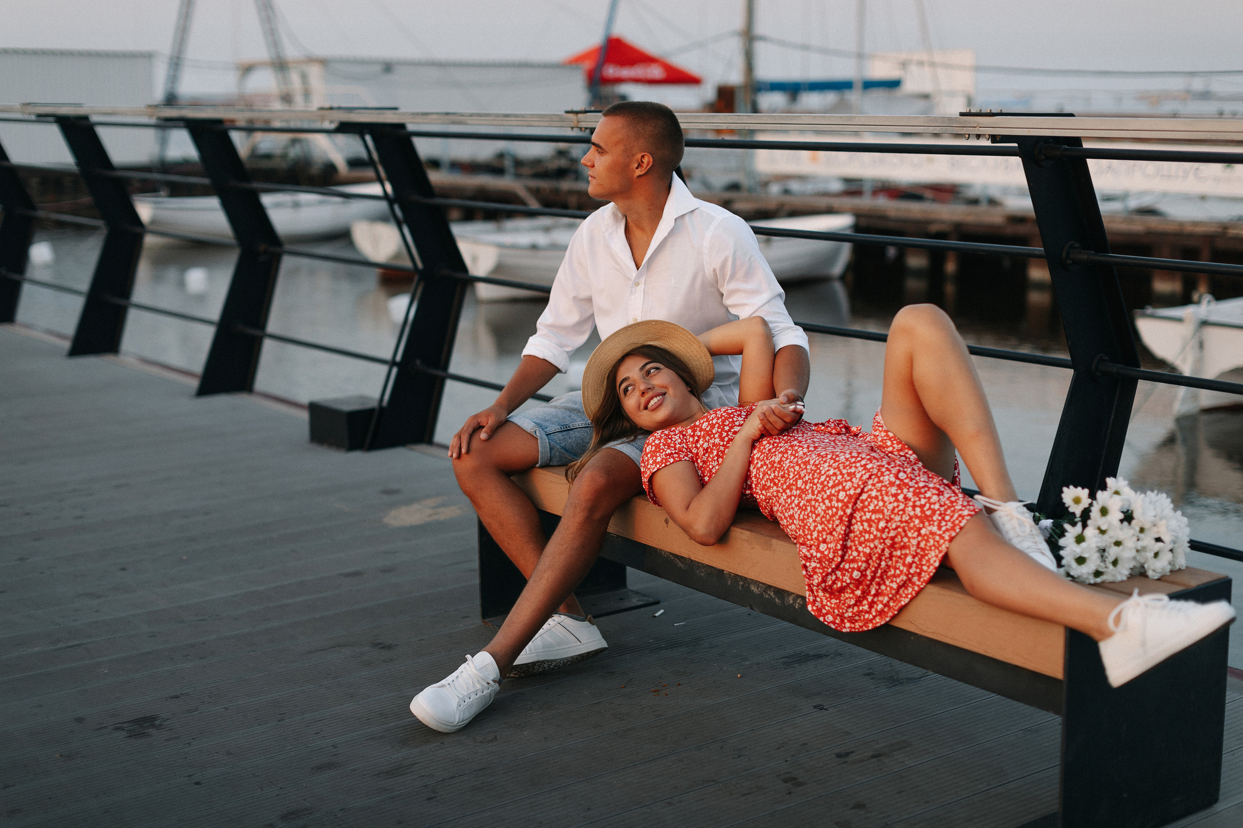 Рассвет на море. Свадебный фотограф в Риге Руслан Федюшин