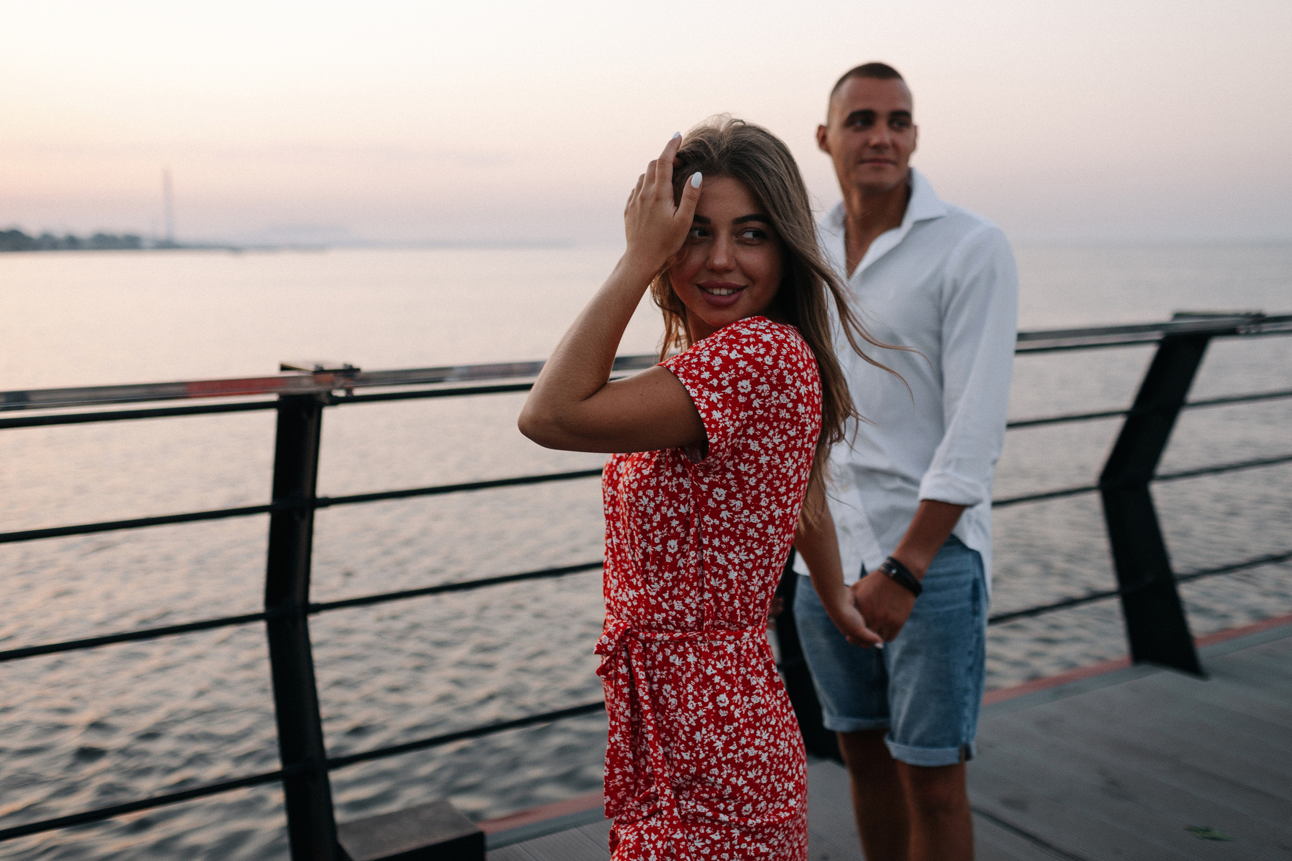 Рассвет на море. Свадебный фотограф в Риге Руслан Федюшин