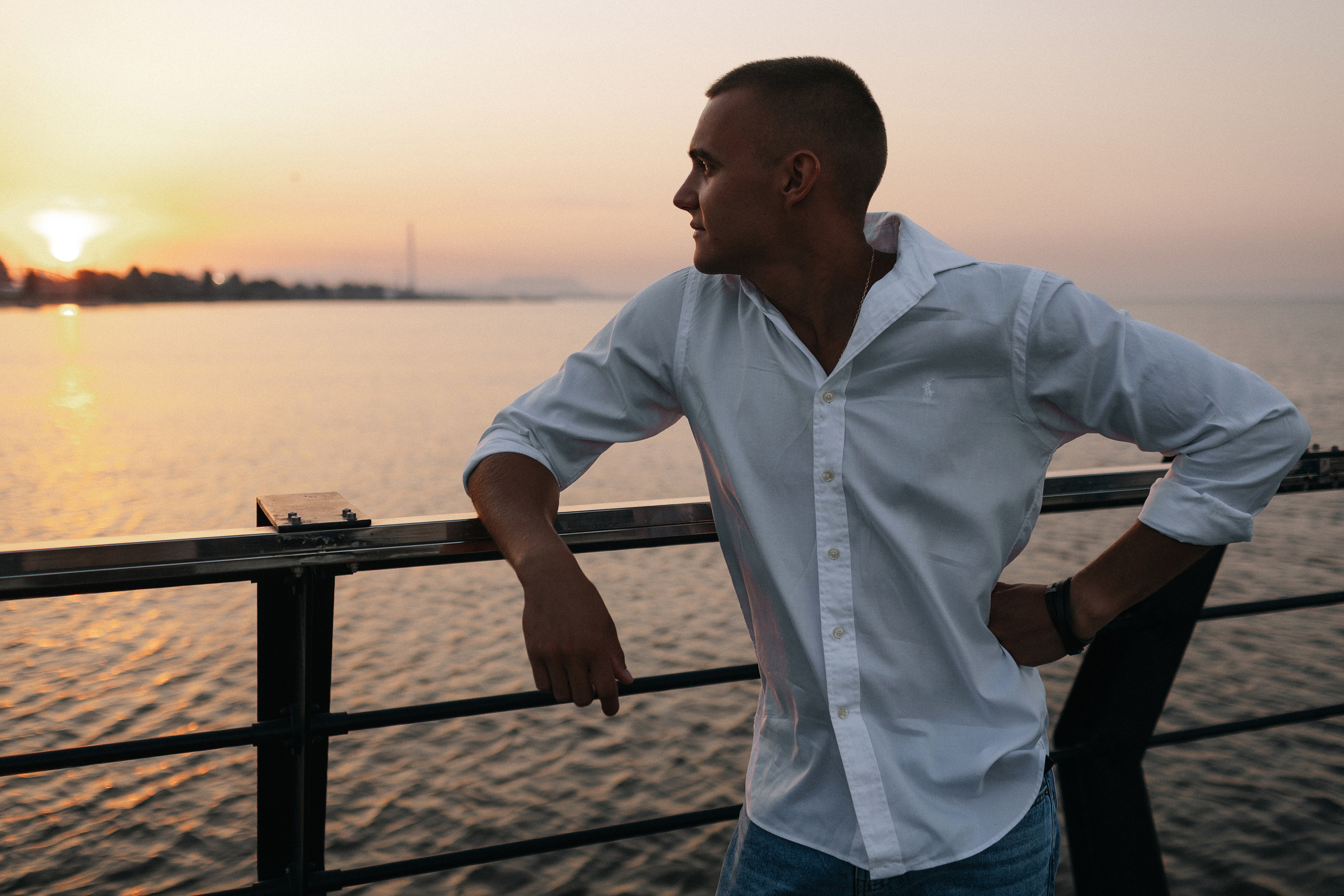 Рассвет на море. Свадебный фотограф в Риге Руслан Федюшин